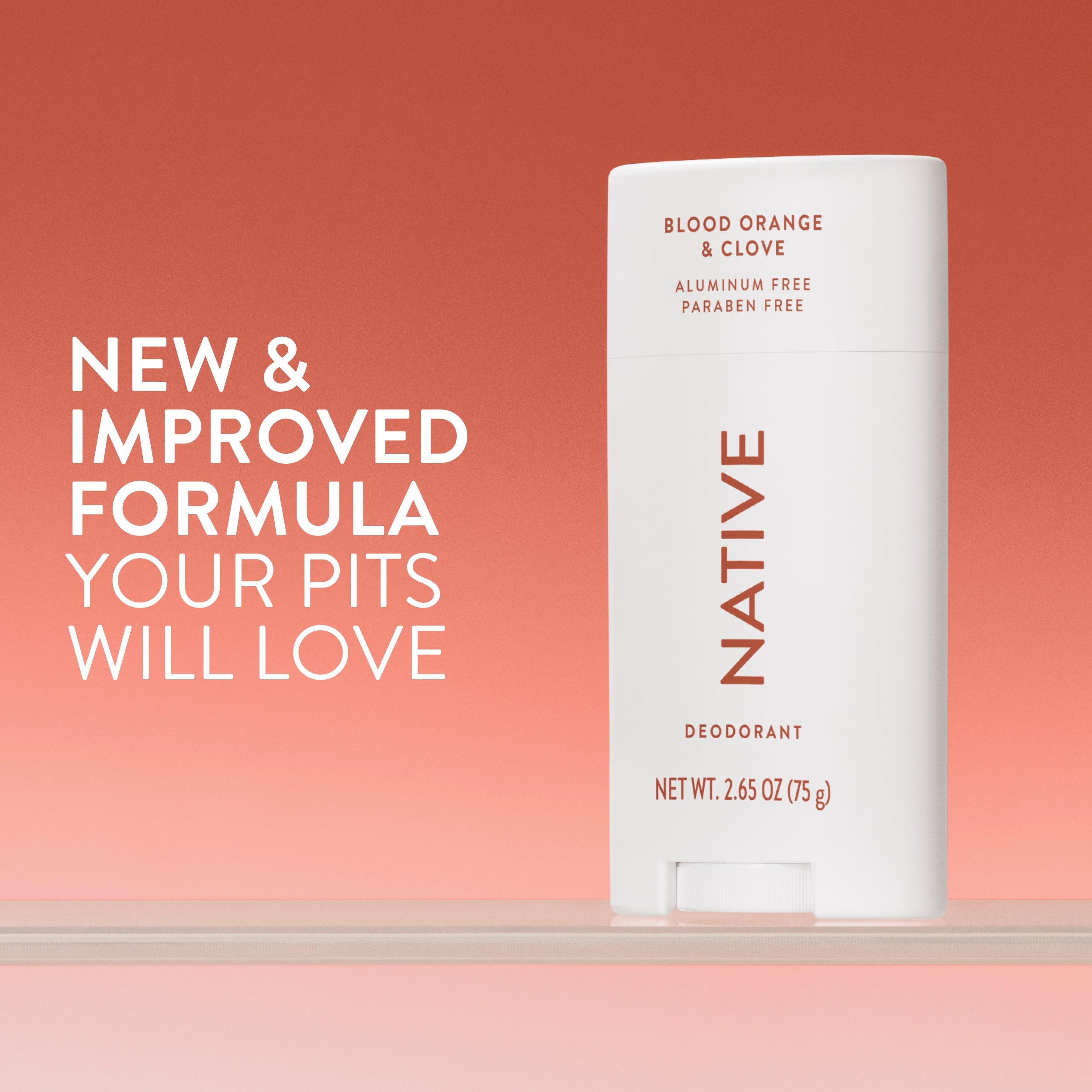 Deodorant Stick - Blood Orange & Clove / Classic / 2.65oz | Fresh Daily Routine