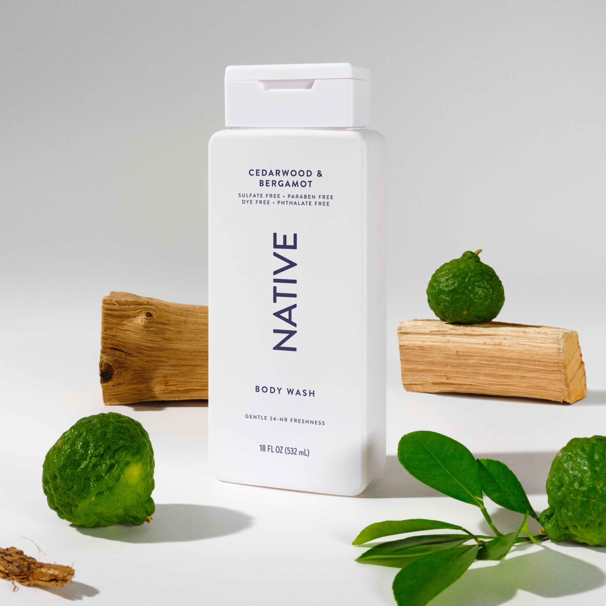 Body Wash - Cedarwood & Bergamot / Classic / 18oz | Fresh Daily Routine