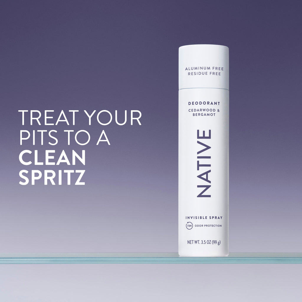 Deodorant Spray - Cedarwood & Bergamot / Classic / 3.5oz | Fresh Daily Routine