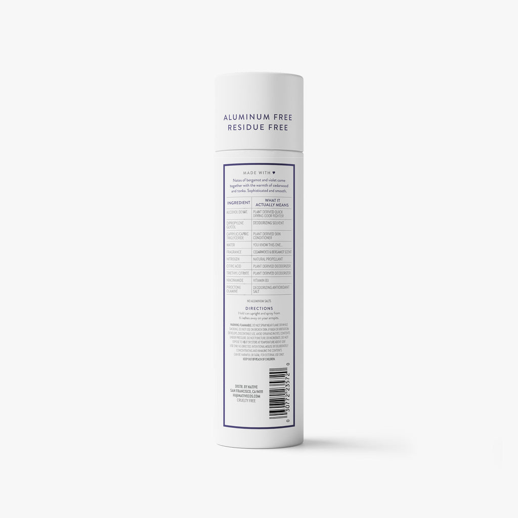 Deodorant Spray - Cedarwood & Bergamot / Classic / 3.5oz | Fresh Daily Routine