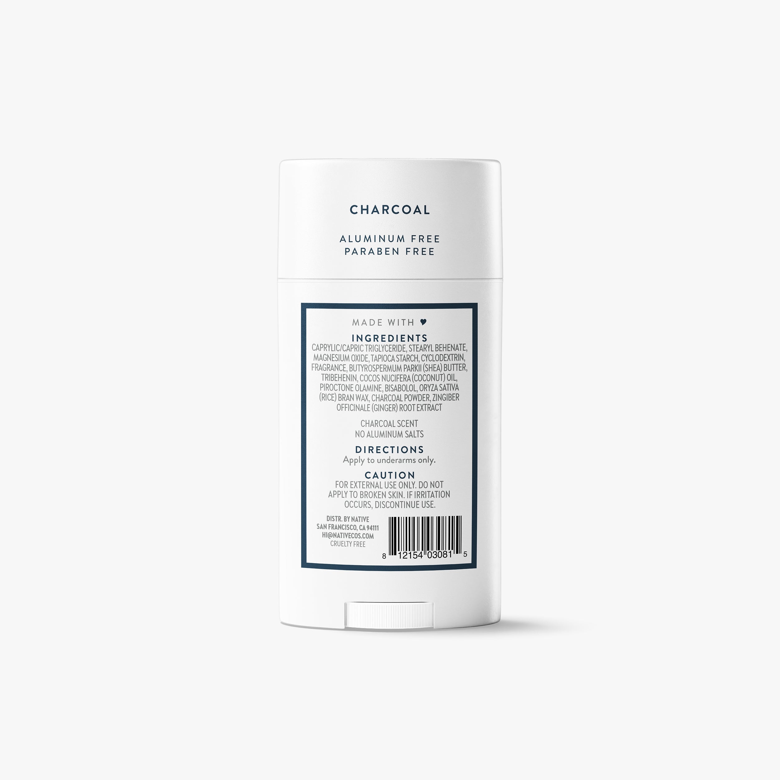 Deodorant Stick - Charcoal / Classic / 2.65oz | Fresh Daily Routine