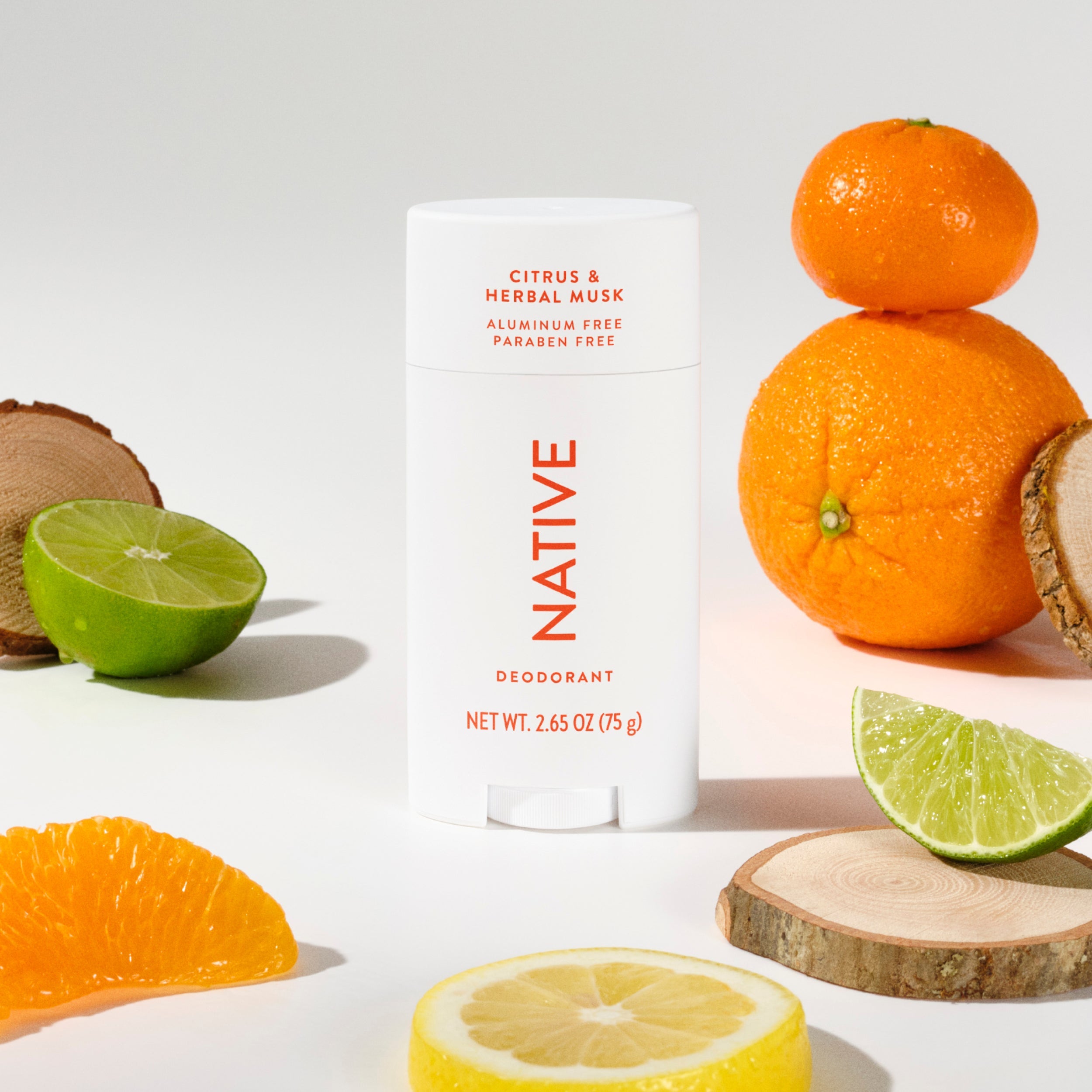 Deodorant Stick - Citrus & Herbal Musk / Classic / 2.65oz | Fresh Daily Routine
