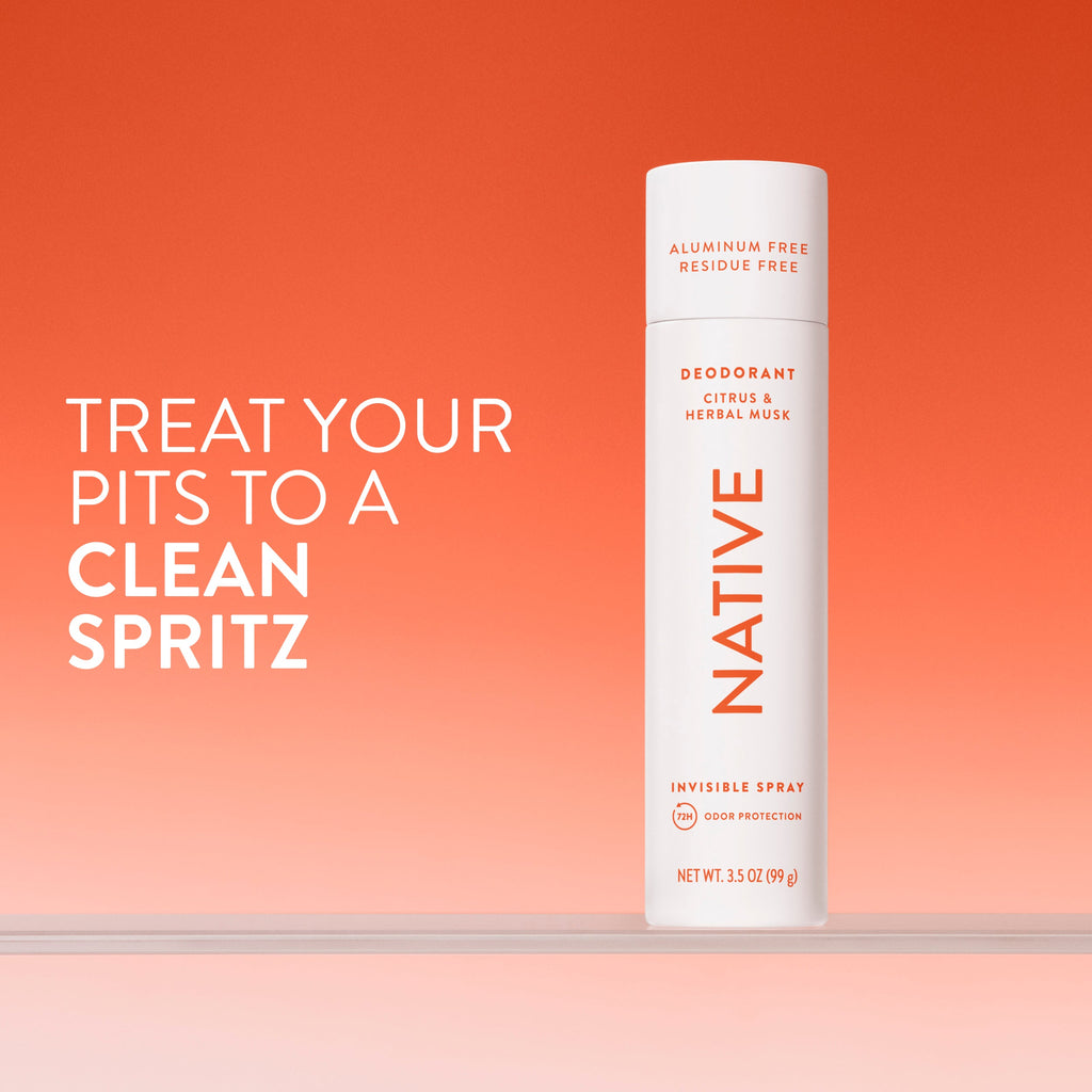 Deodorant Spray - Citrus & Herbal Musk / Classic / 3.5oz | Fresh Daily Routine