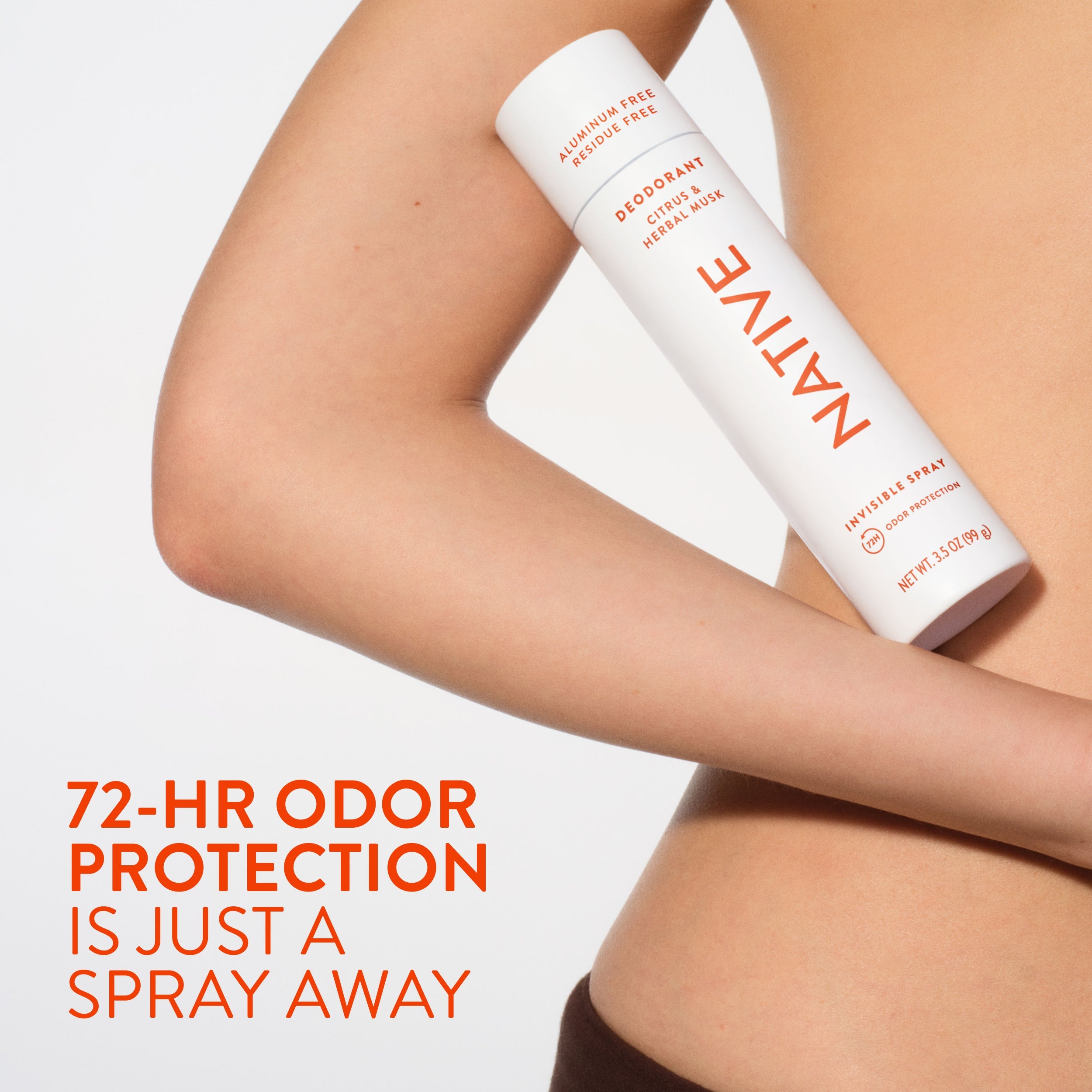 Deodorant Spray - Citrus & Herbal Musk / Classic / 3.5oz | Fresh Daily Routine