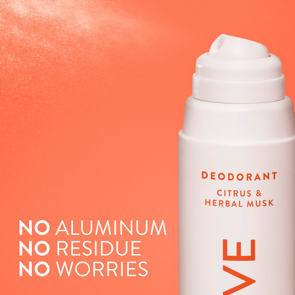 Deodorant Spray - Citrus & Herbal Musk / Classic / 3.5oz | Fresh Daily Routine