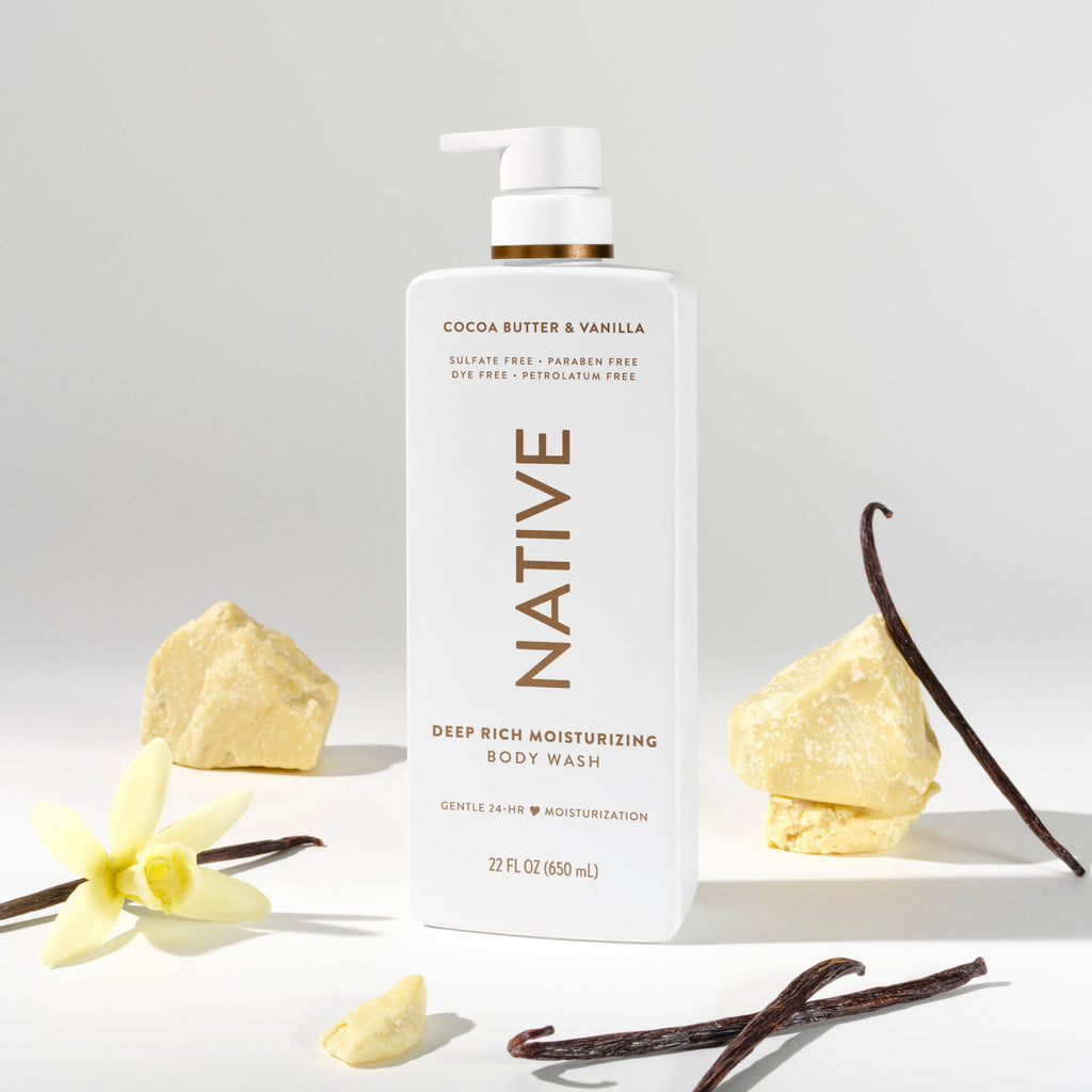 Moisturizing Body Wash - Cocoa Butter & Vanilla / Classic / 22oz | Fresh Daily Routine
