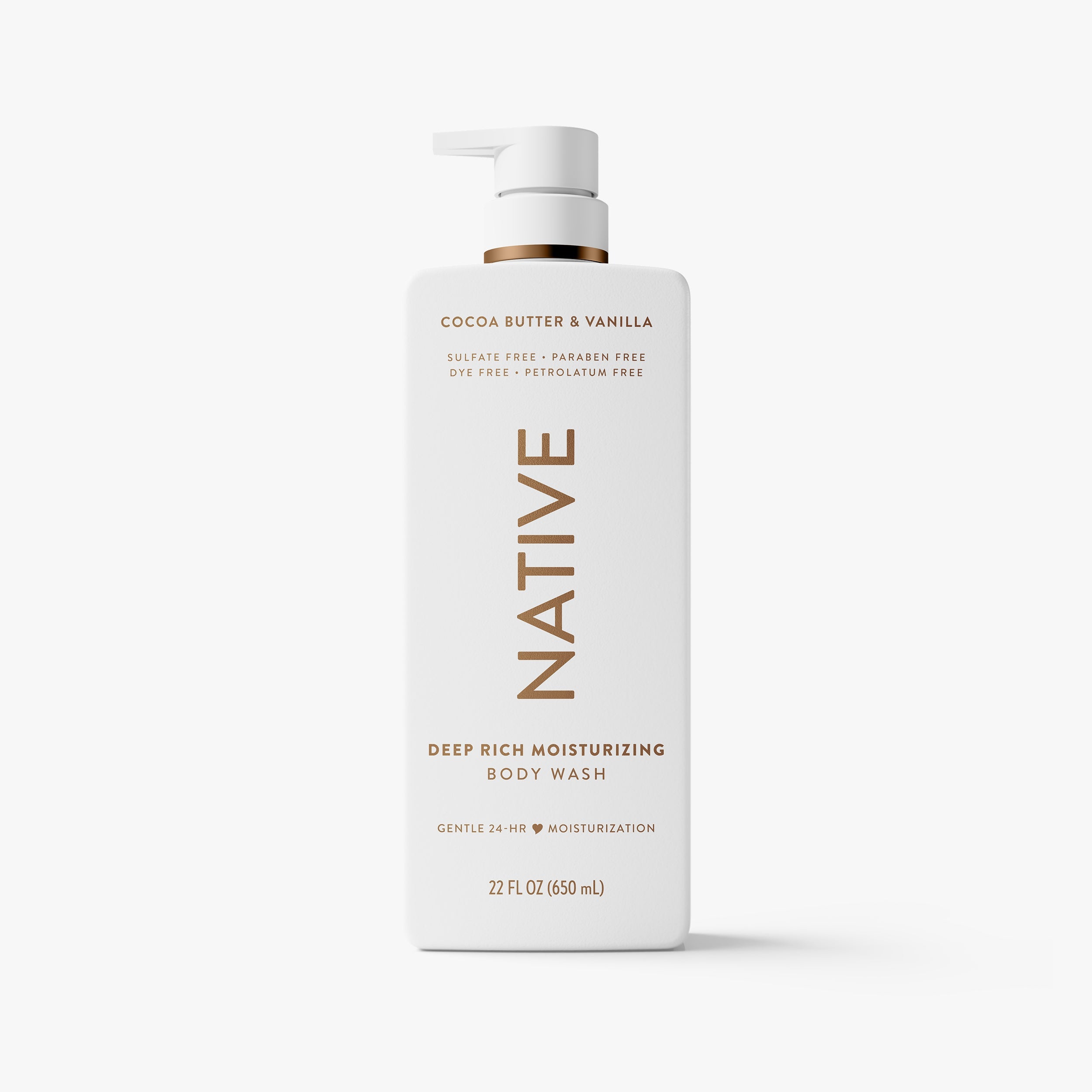 Moisturizing Body Wash - Cocoa Butter & Vanilla / Classic / 22oz | Fresh Daily Routine