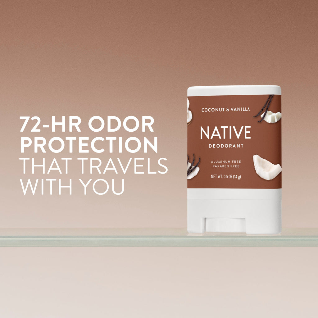 Mini Deodorant Stick - Coconut & Vanilla / Classic / 0.5oz | Fresh Daily Routine