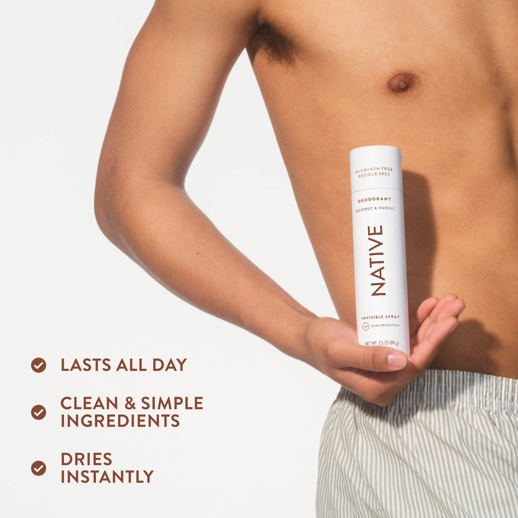 Deodorant Spray - Coconut & Vanilla / Classic / 3.5oz | Fresh Daily Routine