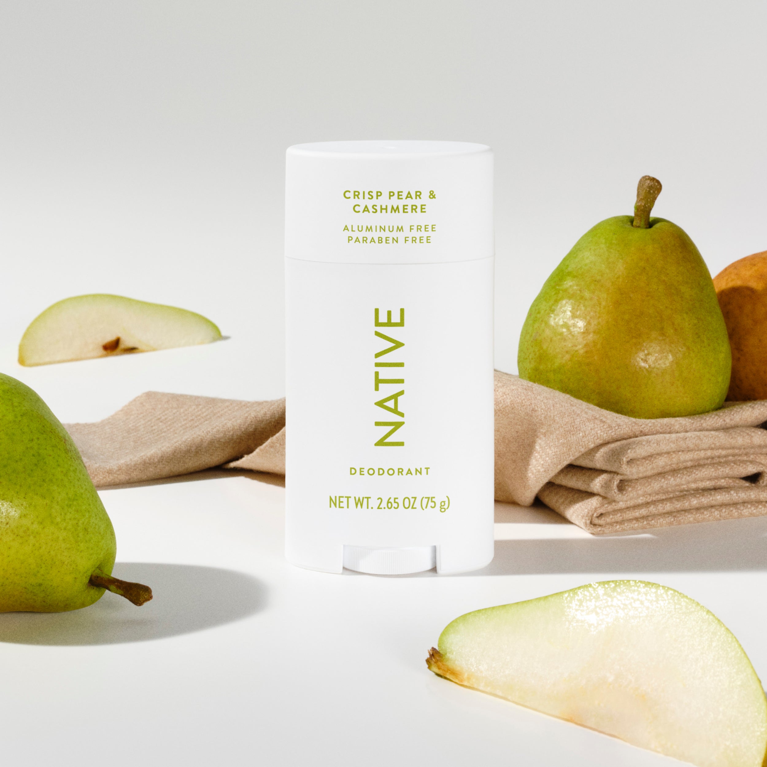 Deodorant Stick - Crisp Pear & Cashmere / Classic / 2.65oz | Fresh Daily Routine