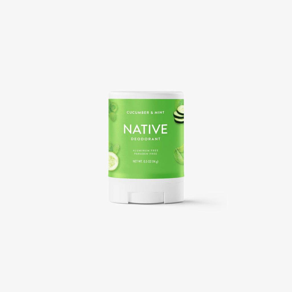 Mini Deodorant Stick - Cucumber & Mint / Classic / 0.5oz | Fresh Daily Routine