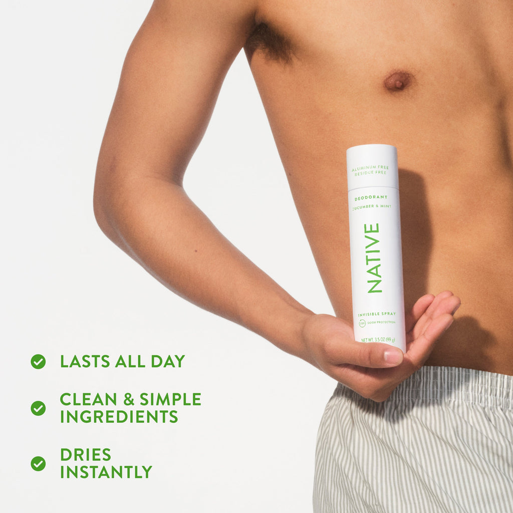 Deodorant Spray - Cucumber & Mint / Classic / 3.5oz | Fresh Daily Routine