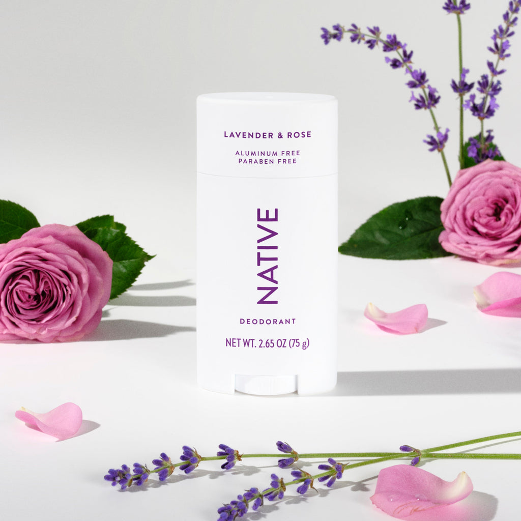 Deodorant Stick - Lavender & Rose / Classic / 2.65oz | Fresh Daily Routine