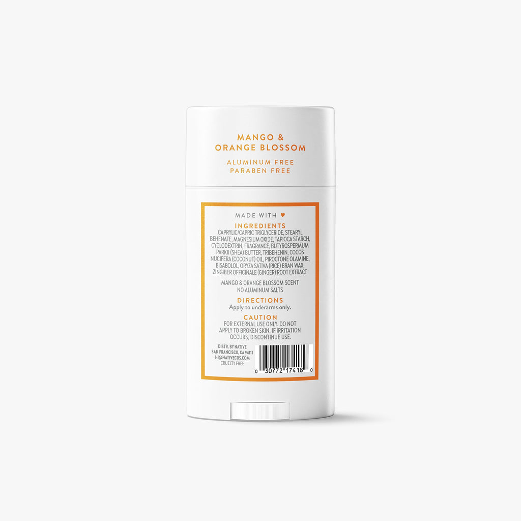 Deodorant Stick - Mango & Orange Blossom / Classic / 2.65oz | Fresh Daily Routine