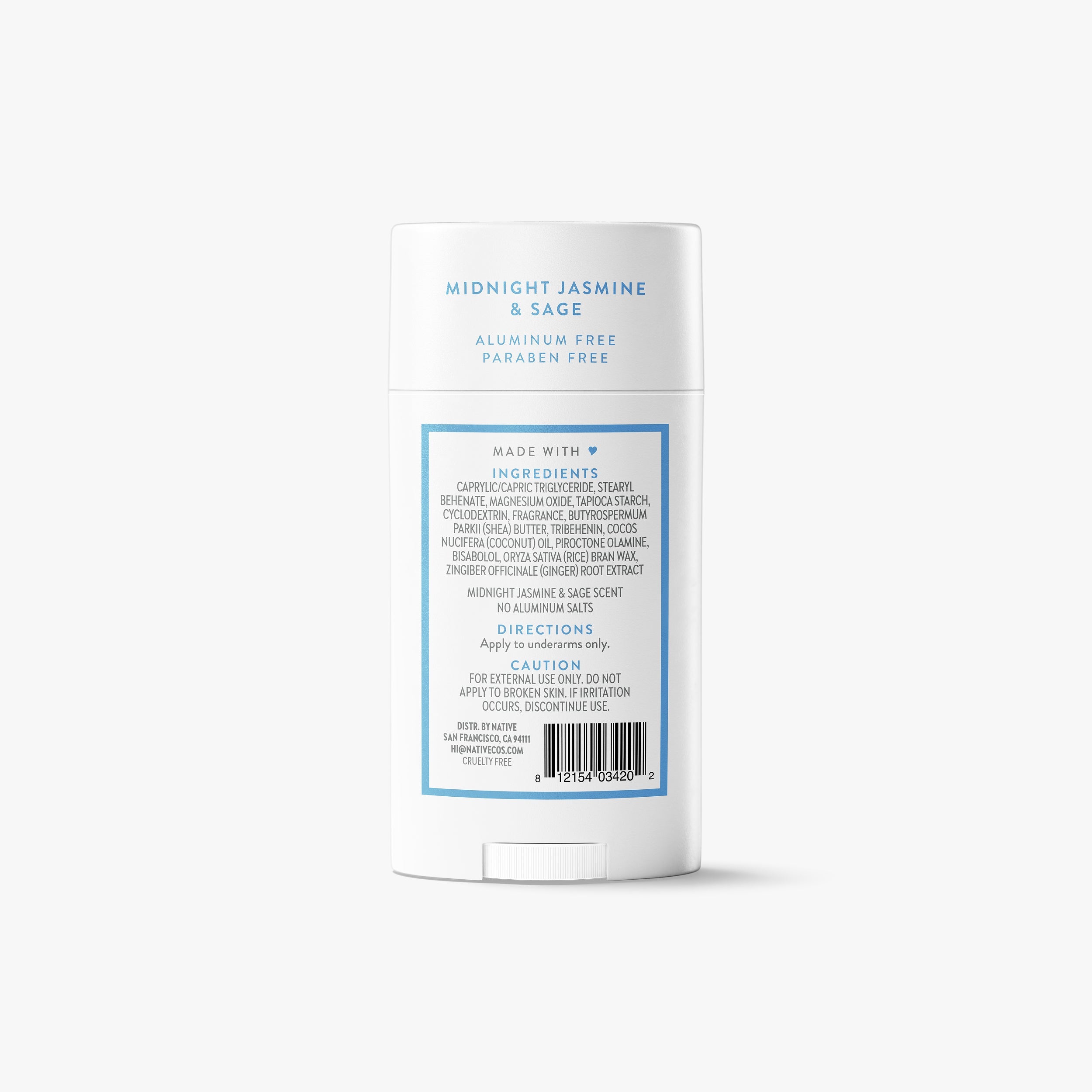 Deodorant Stick - Midnight Jasmine & Sage / Classic / 2.65oz | Fresh Daily Routine