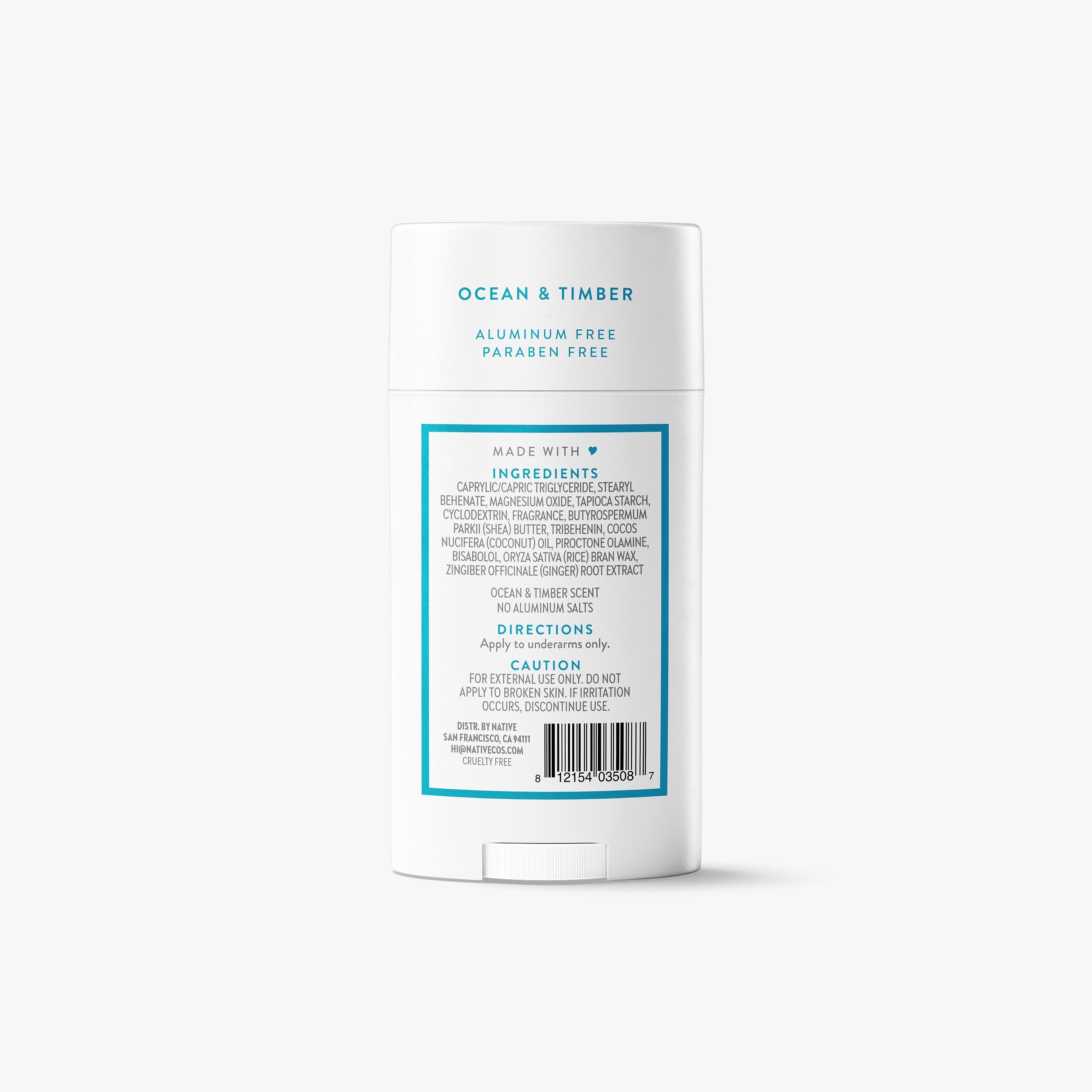 Deodorant Stick - Ocean & Timber / Classic / 2.65oz | Fresh Daily Routine