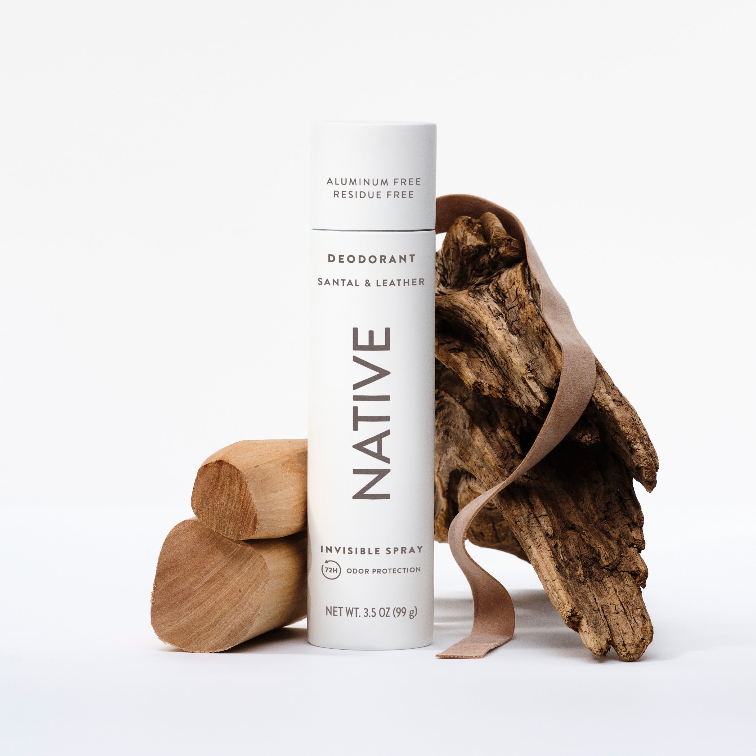 Deodorant Spray - Santal & Leather / Classic / 3.5oz | Fresh Daily Routine