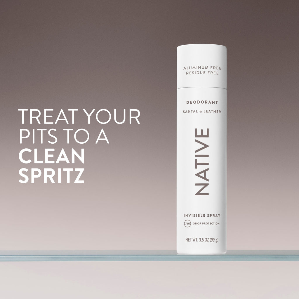 Deodorant Spray - Santal & Leather / Classic / 3.5oz | Fresh Daily Routine