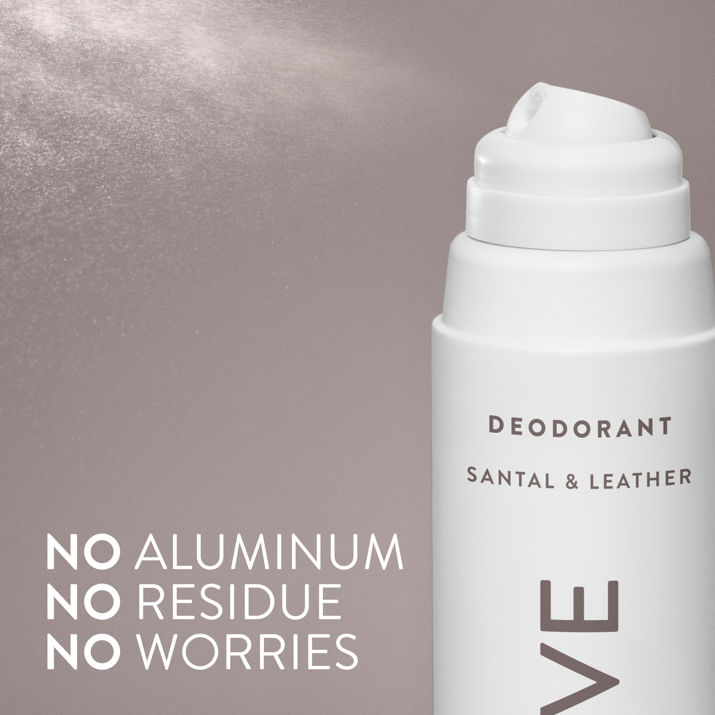 Deodorant Spray - Santal & Leather / Classic / 3.5oz | Fresh Daily Routine