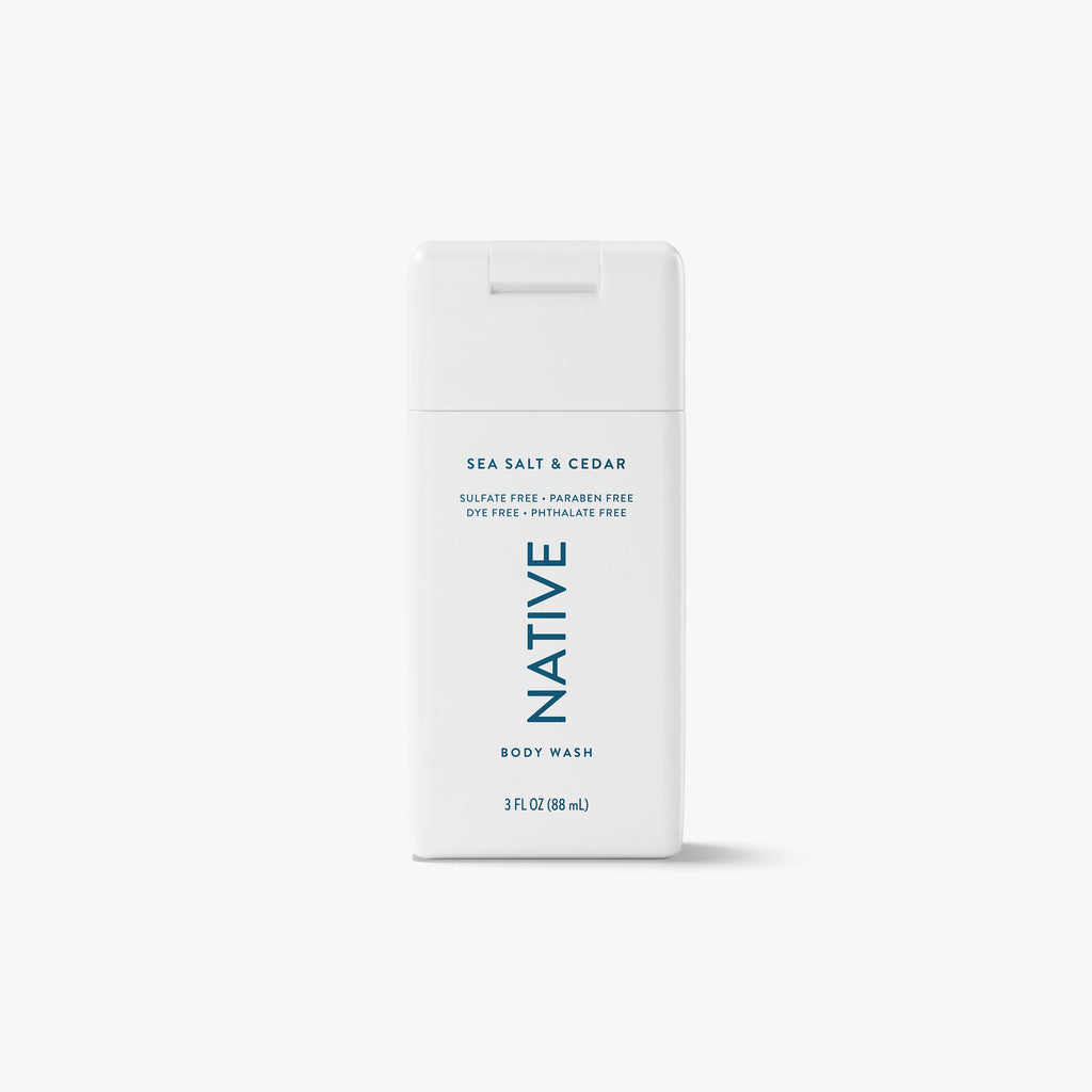 Mini Body Wash - Sea Salt & Cedar / Classic / 3oz | Fresh Daily Routine