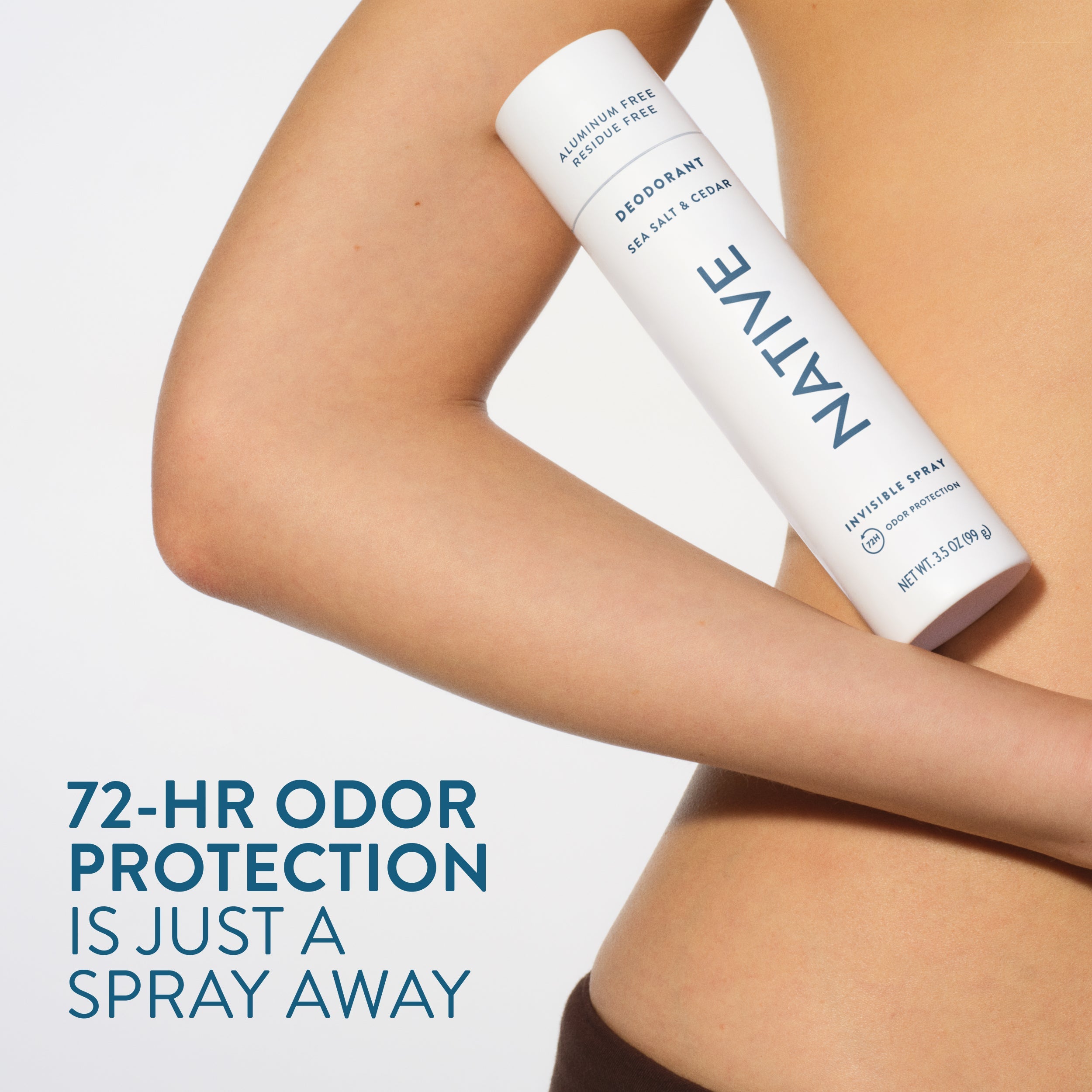 Deodorant Spray - Sea Salt & Cedar / Classic / 3.5oz | Fresh Daily Routine