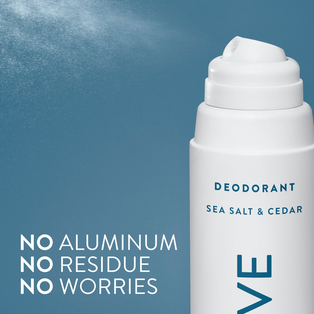 Deodorant Spray - Sea Salt & Cedar / Classic / 3.5oz | Fresh Daily Routine