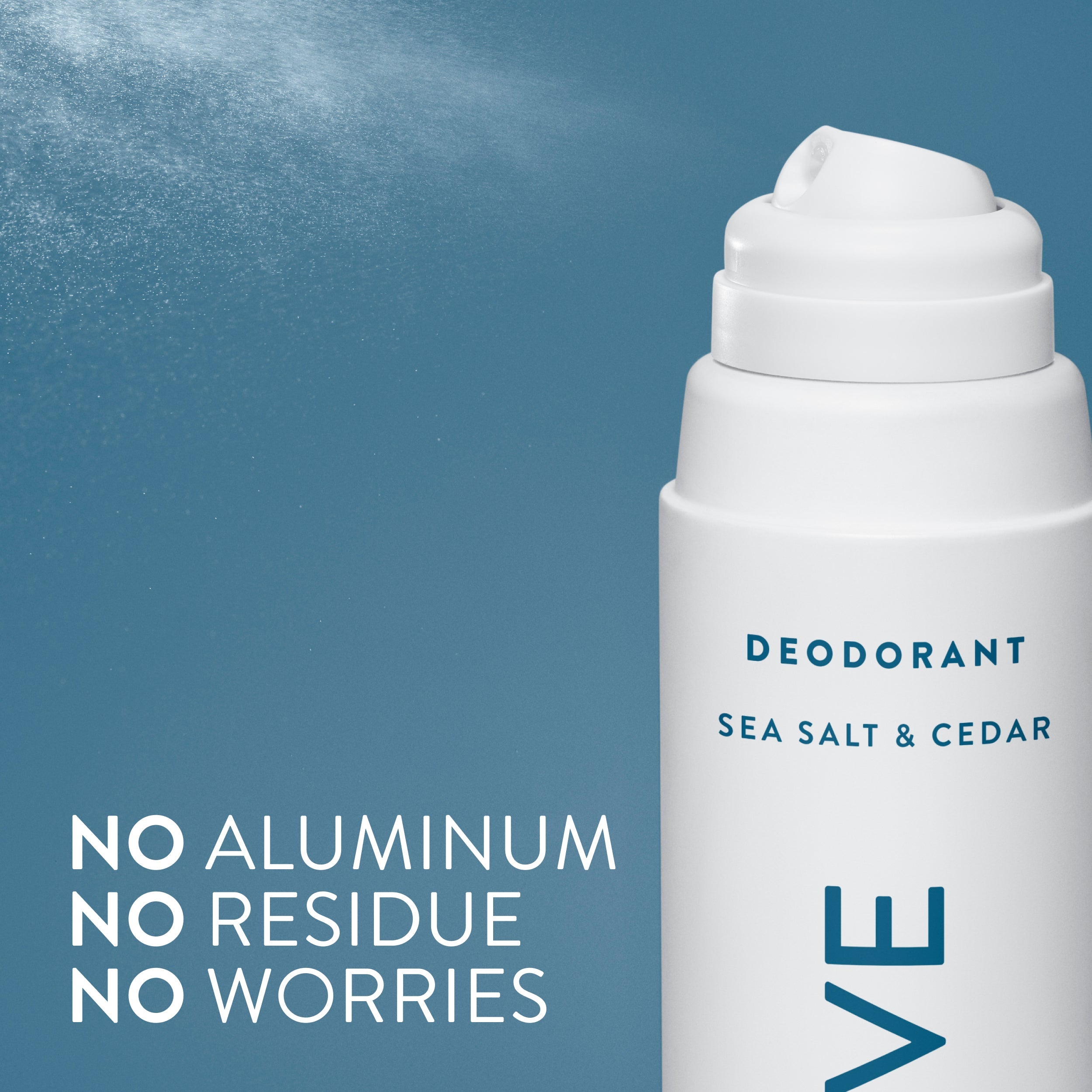 Deodorant Spray - Sea Salt & Cedar / Classic / 3.5oz | Fresh Daily Routine