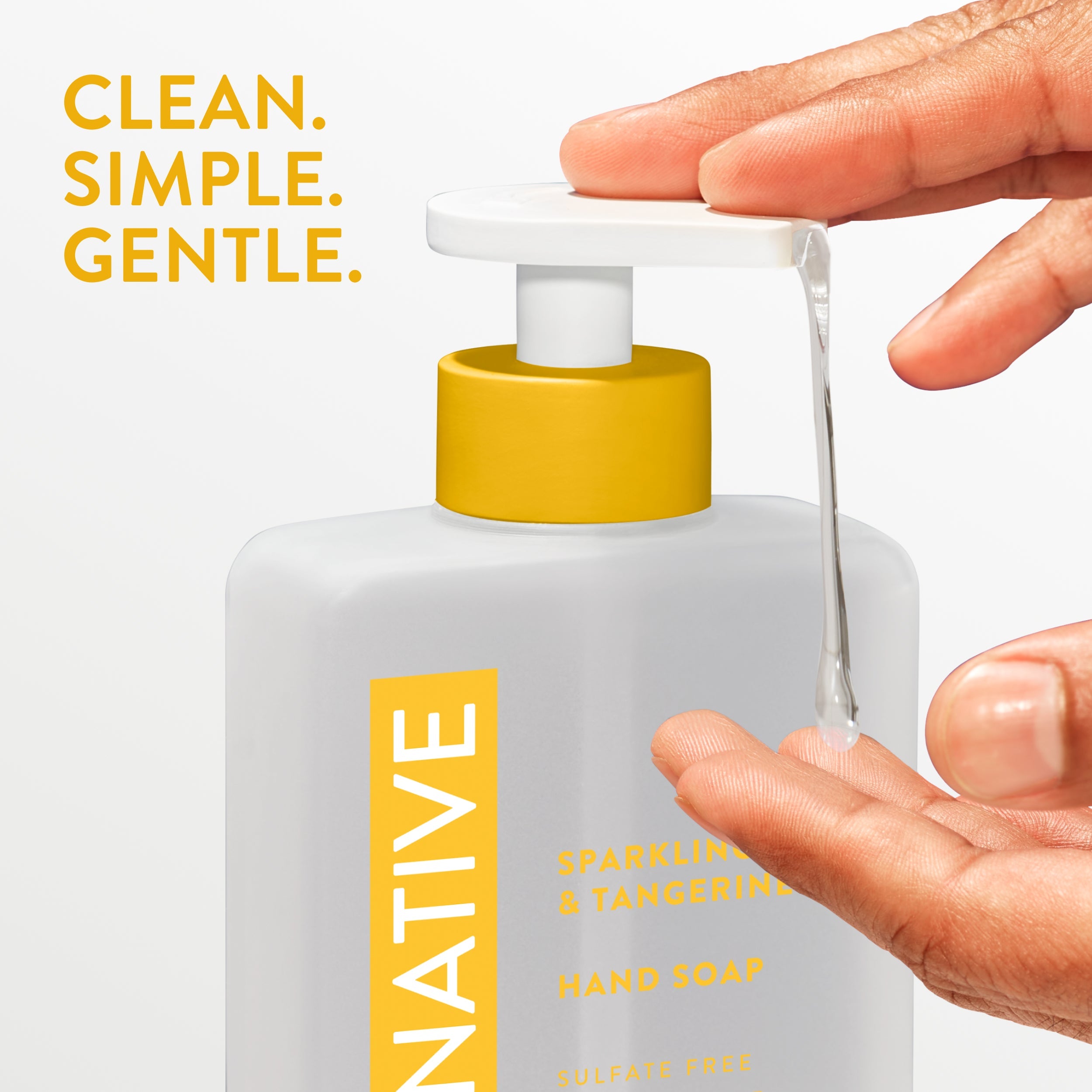 Hand Soap - Sparkling Lemon & Tangerine / Classic / 13oz | Fresh Daily Routine