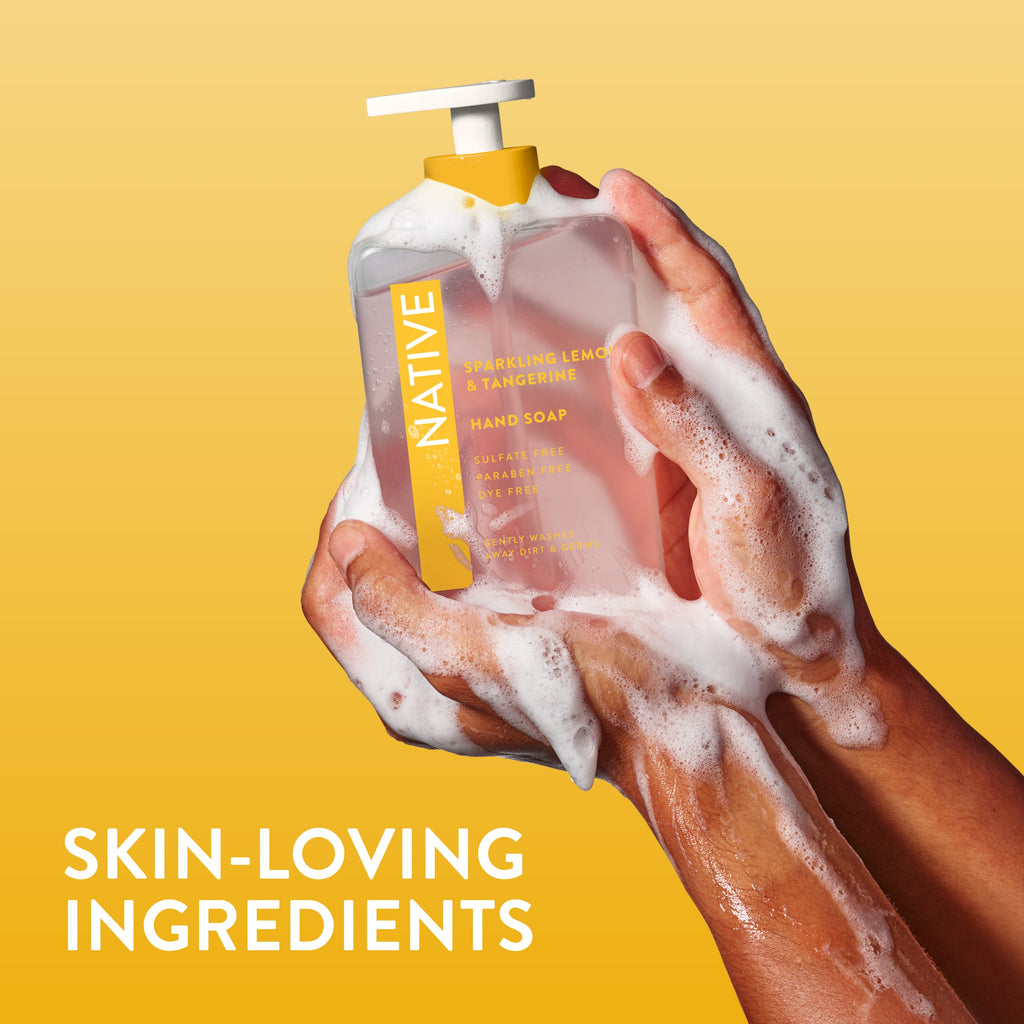 Hand Soap - Sparkling Lemon & Tangerine / Classic / 13oz | Fresh Daily Routine