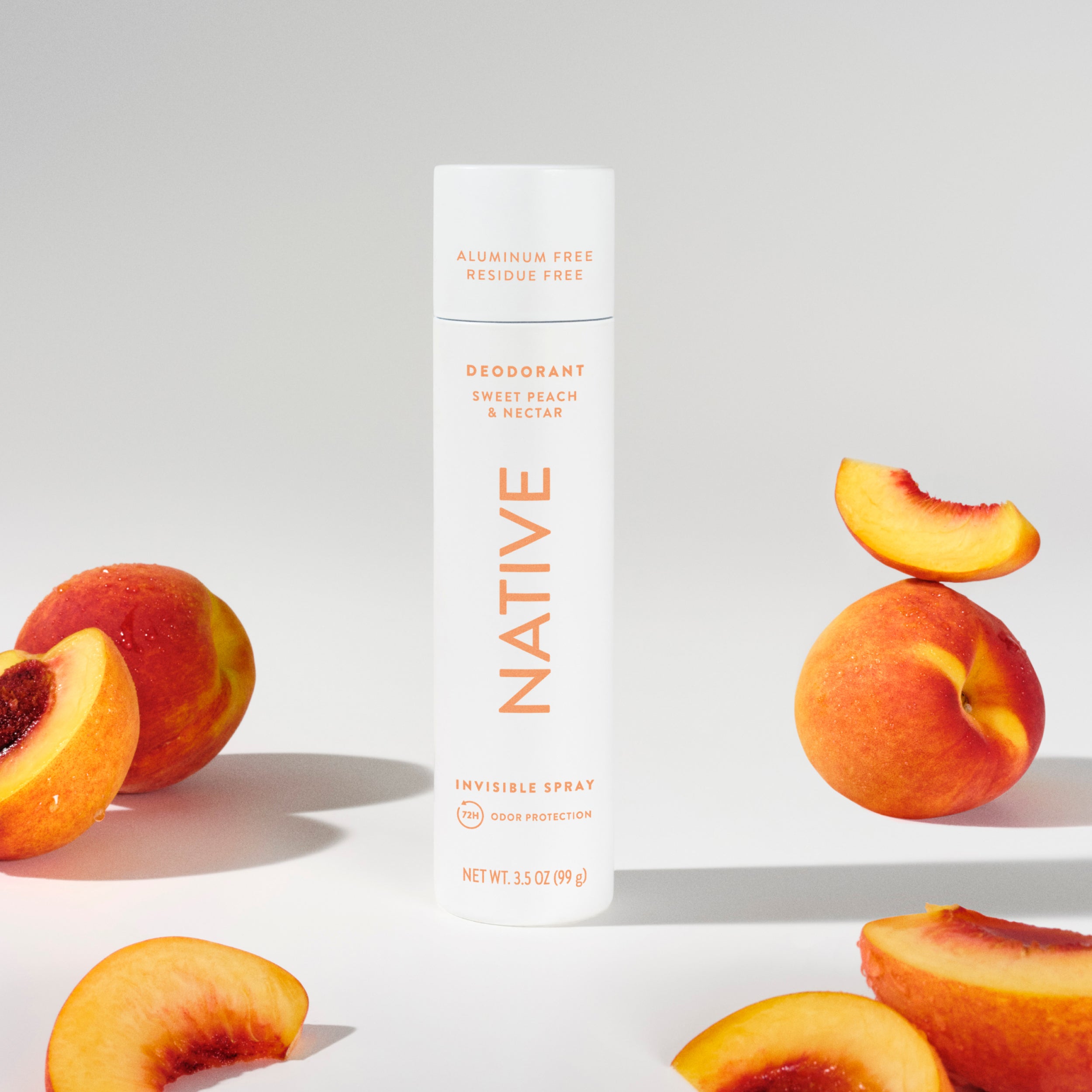 Deodorant Spray - Sweet Peach & Nectar / Classic / 3.5oz | Fresh Daily Routine