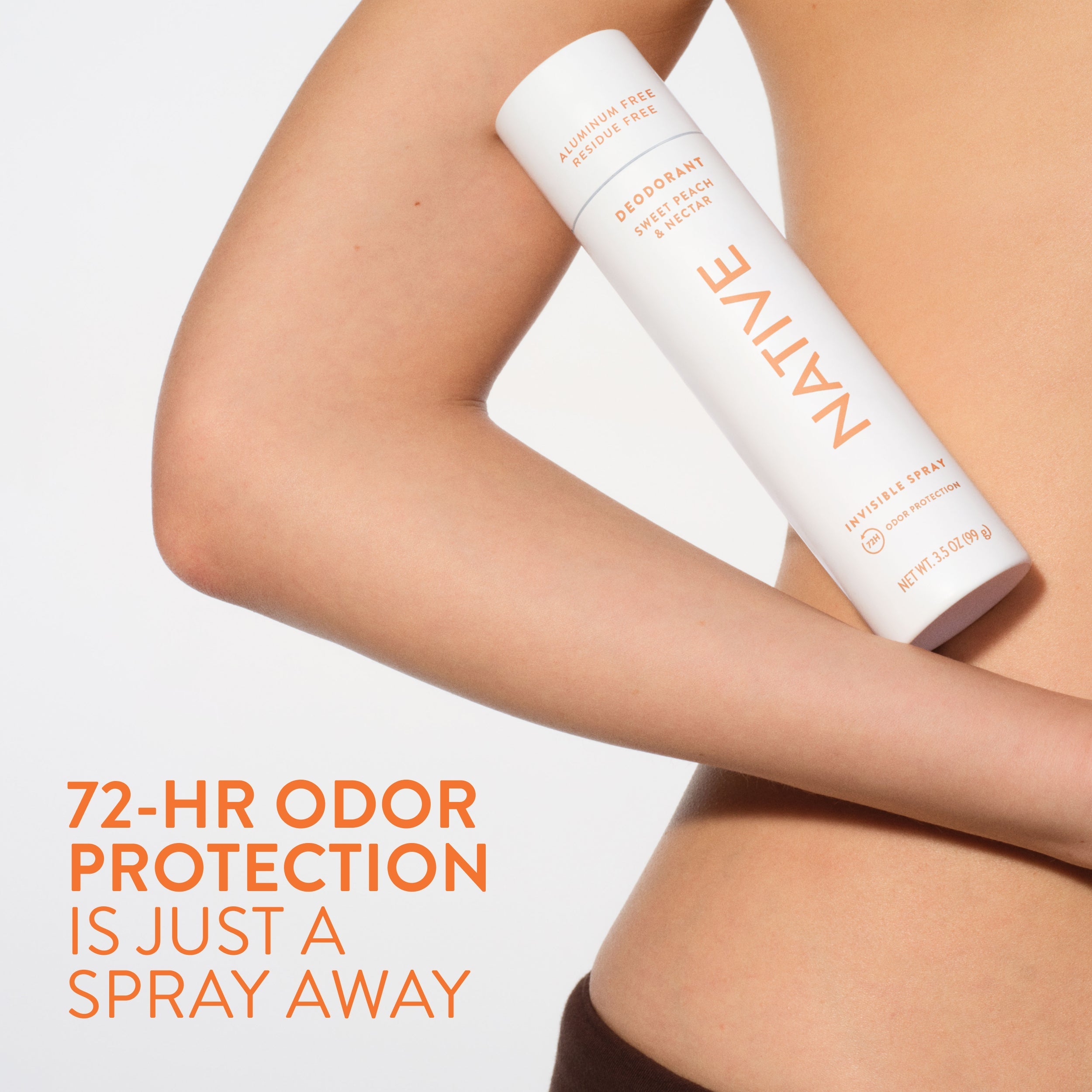 Deodorant Spray - Sweet Peach & Nectar / Classic / 3.5oz | Fresh Daily Routine
