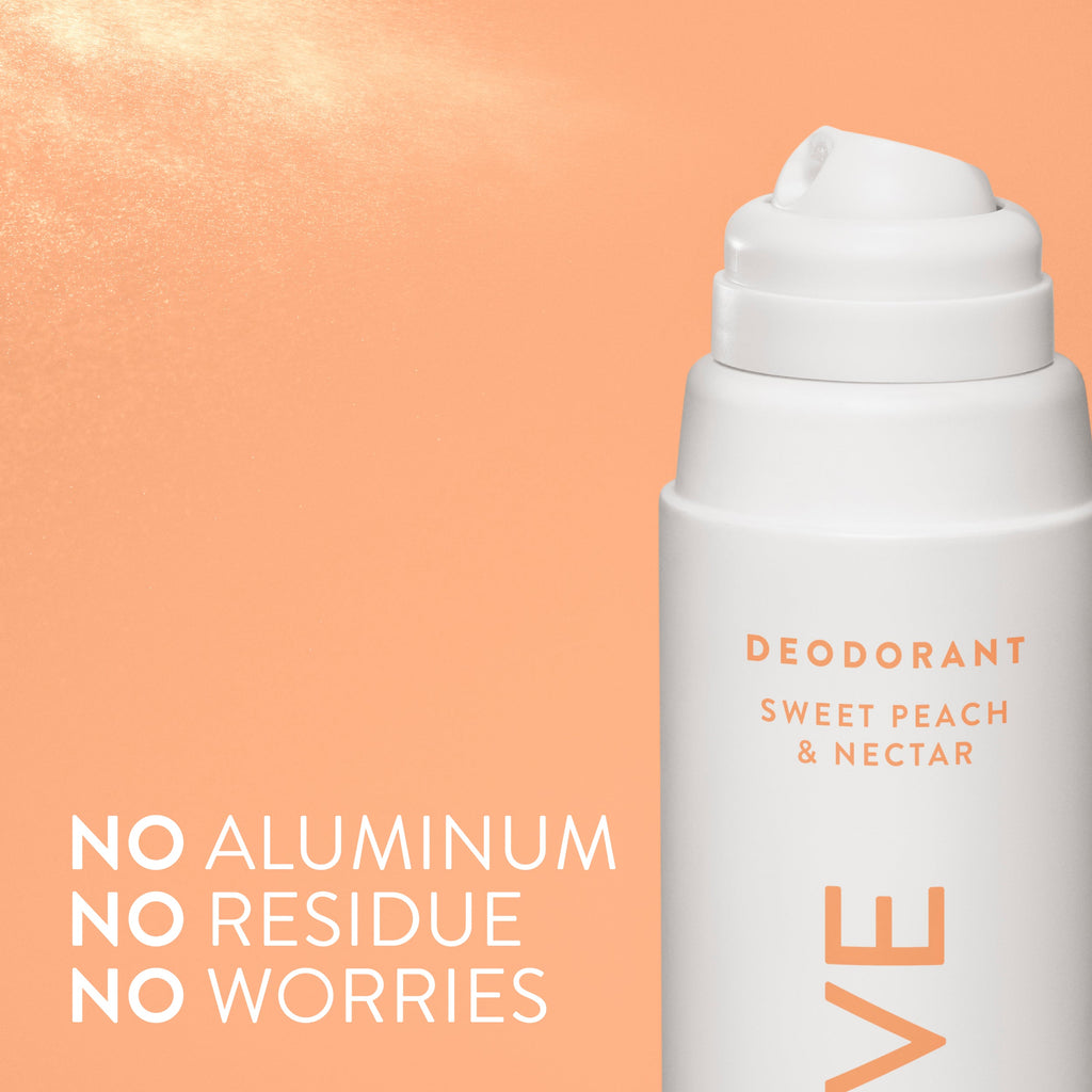 Deodorant Spray - Sweet Peach & Nectar / Classic / 3.5oz | Fresh Daily Routine