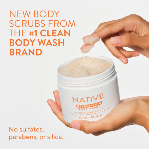 Body Scrub - Sweet Peach & Nectar / Classic / 12oz | Fresh Daily Routine