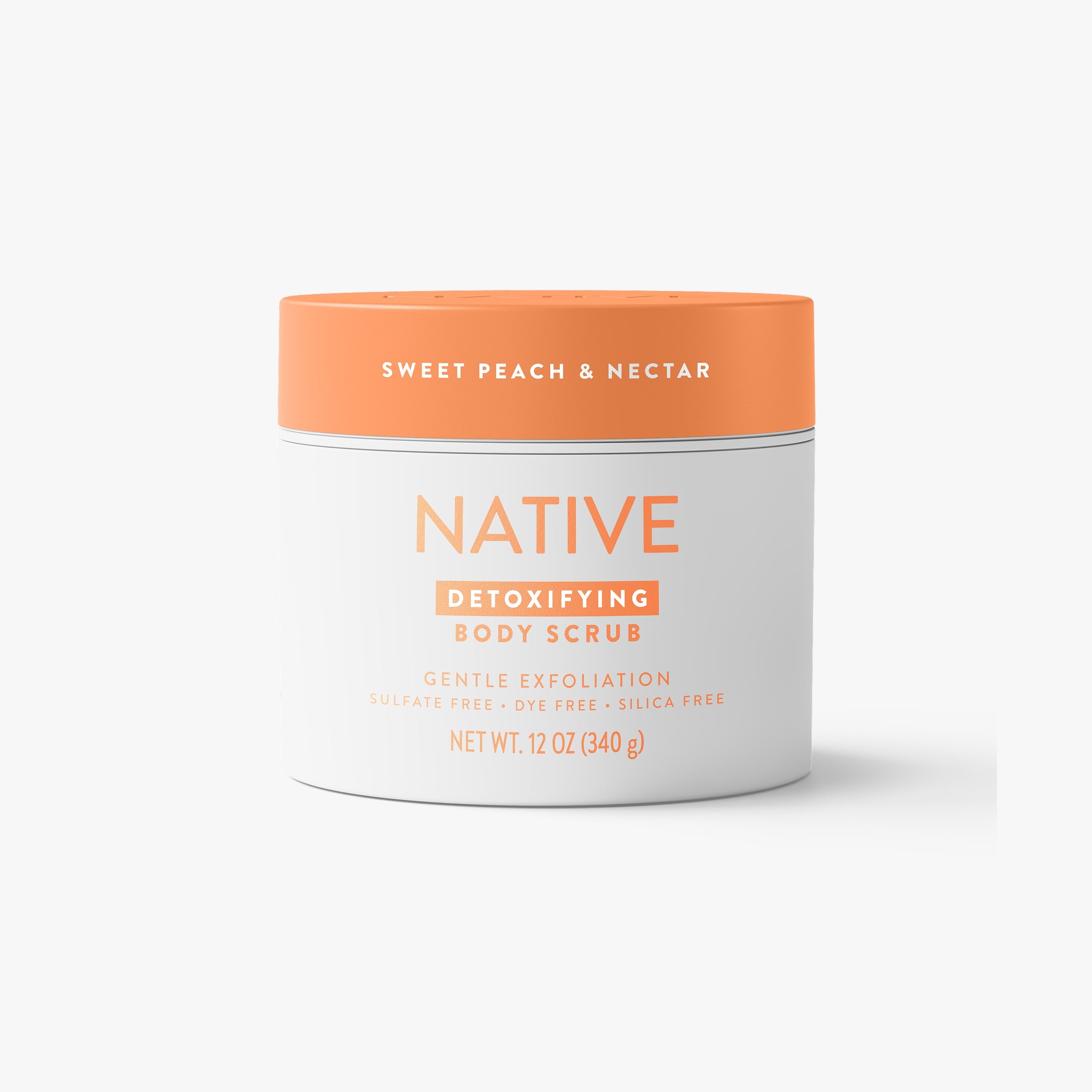 Body Scrub - Sweet Peach & Nectar / Classic / 12oz | Fresh Daily Routine