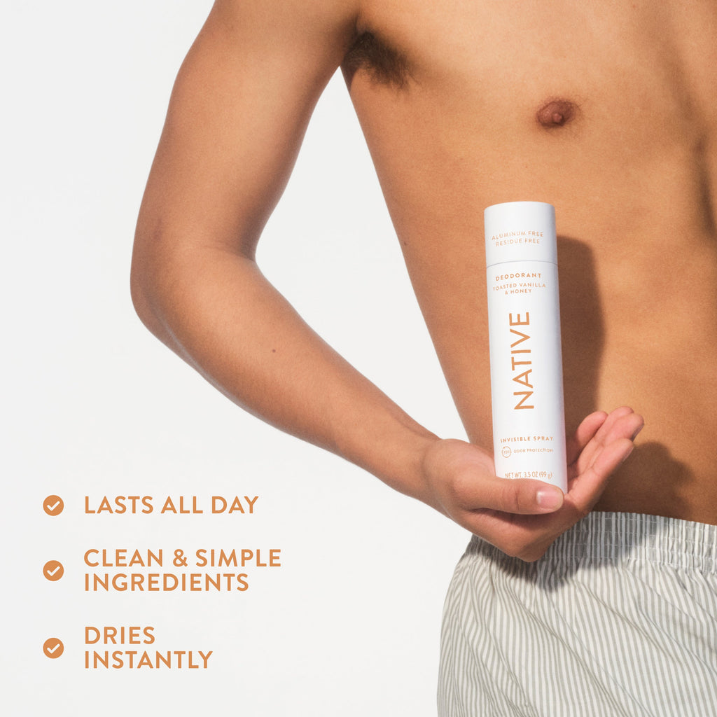 Deodorant Spray - Toasted Vanilla & Honey / Classic / 3.5oz | Fresh Daily Routine