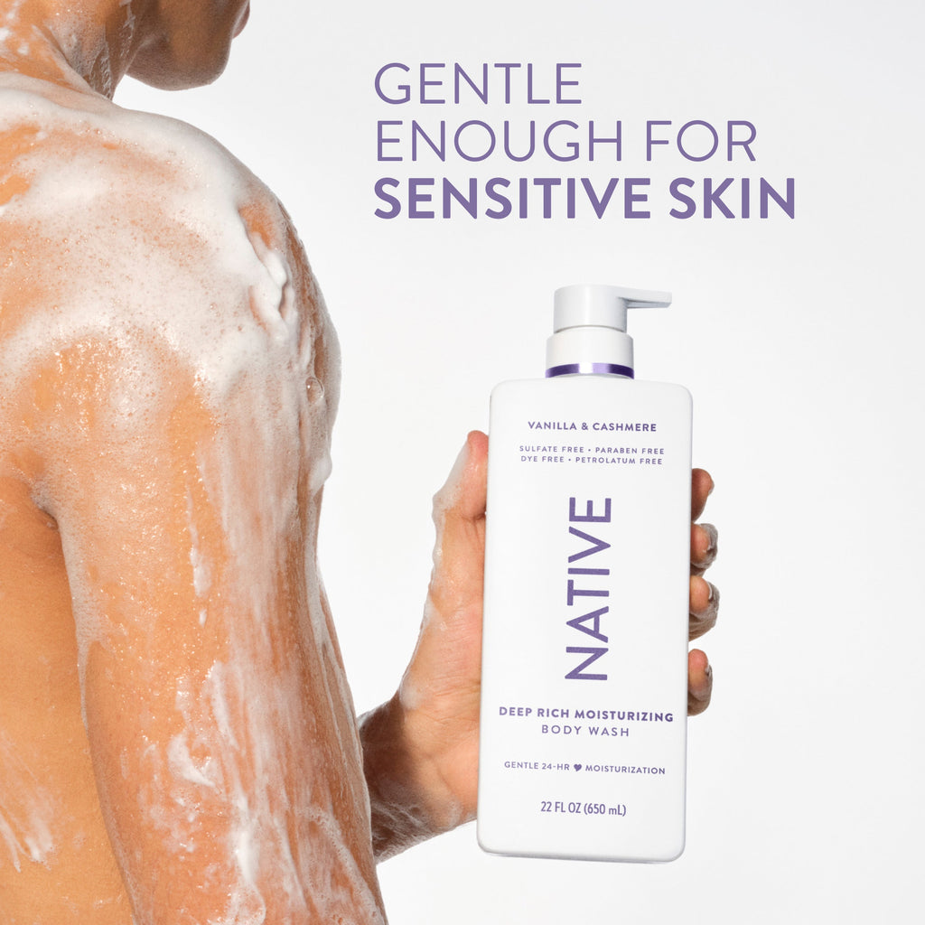 Moisturizing Body Wash - Vanilla & Cashmere / Classic / 22oz | Fresh Daily Routine