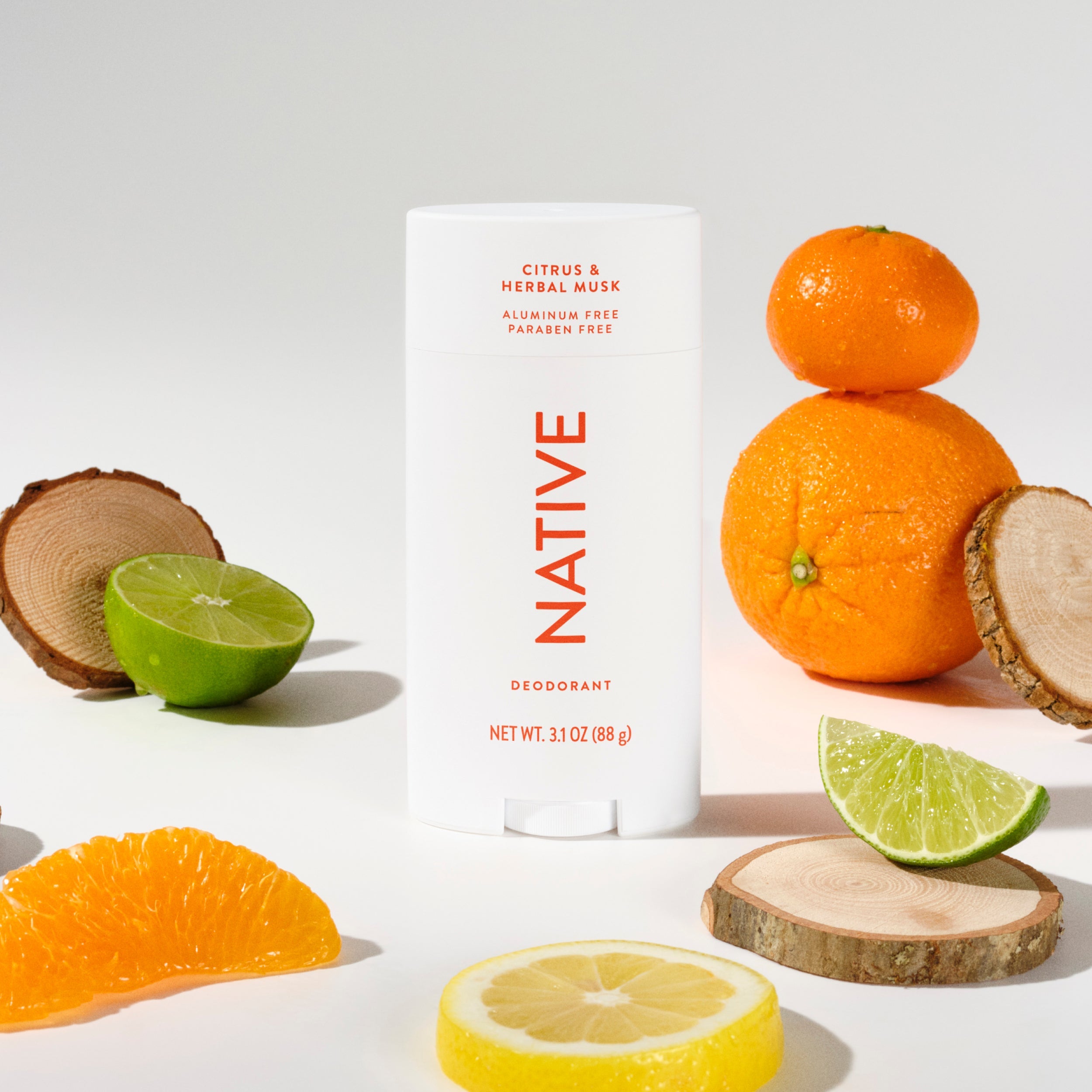 Deodorant Stick - Citrus & Herbal Musk / Classic / 3.1oz | Fresh Daily Routine