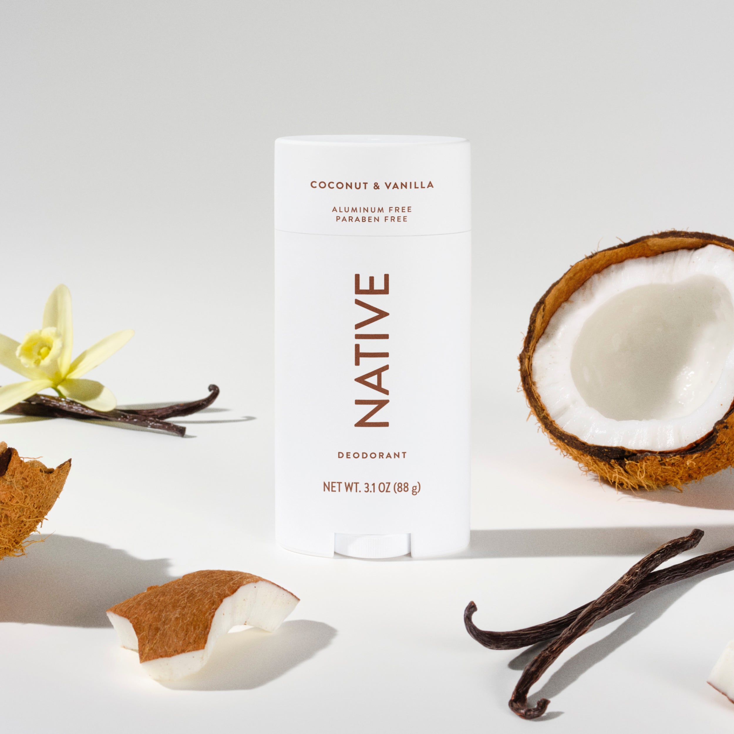 Deodorant Stick - Coconut & Vanilla / Classic / 3.1oz | Fresh Daily Routine