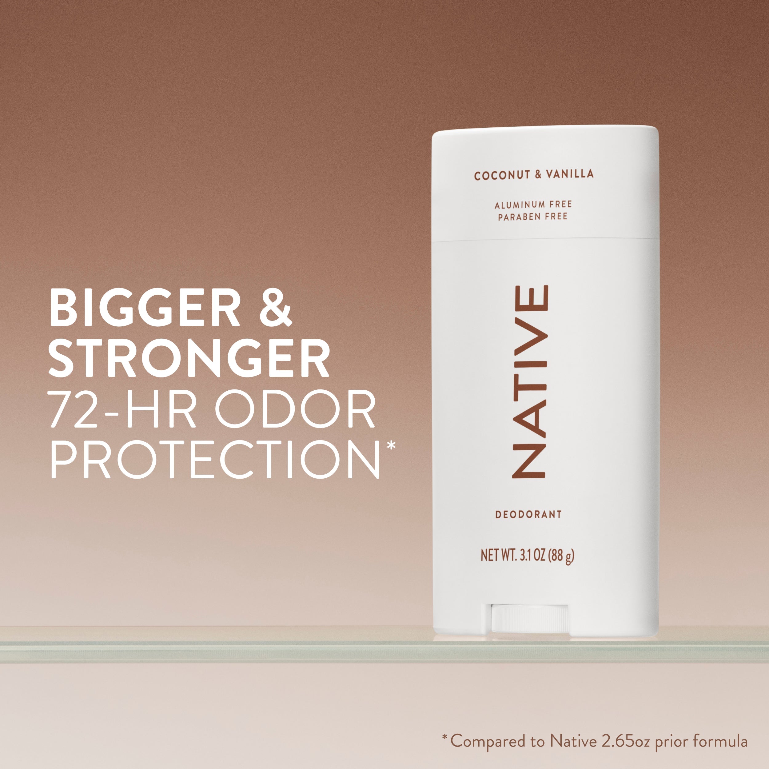 Deodorant Stick - Coconut & Vanilla / Classic / 3.1oz | Fresh Daily Routine