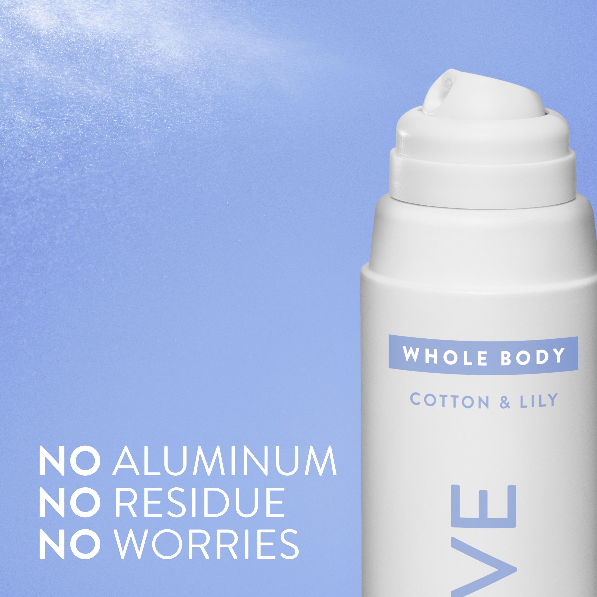 Whole Body Deodorant Spray - Cotton & Lily / Classic / 3.5oz | Fresh Daily Routine
