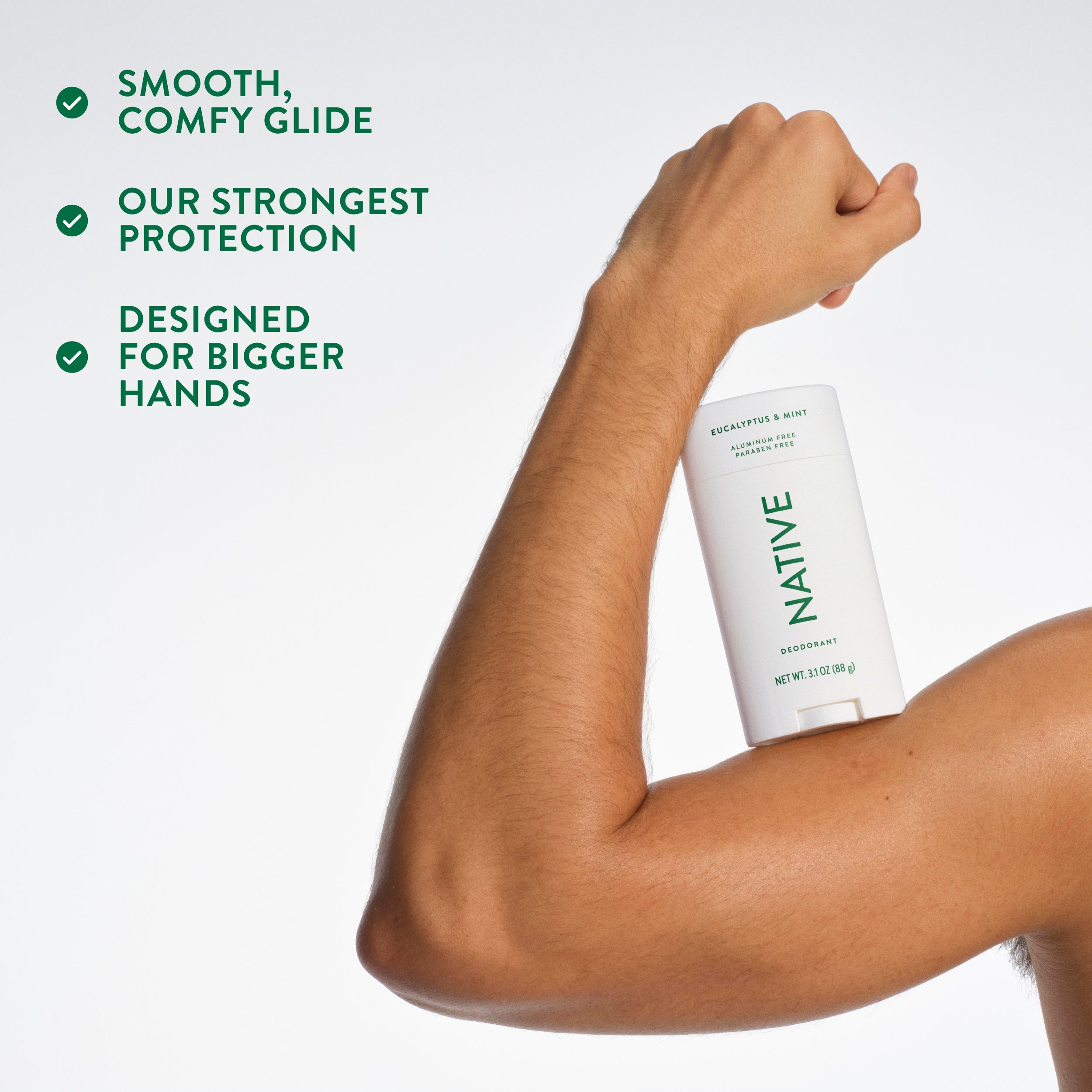 Deodorant Stick - Eucalyptus & Mint / Classic / 3.1oz | Fresh Daily Routine
