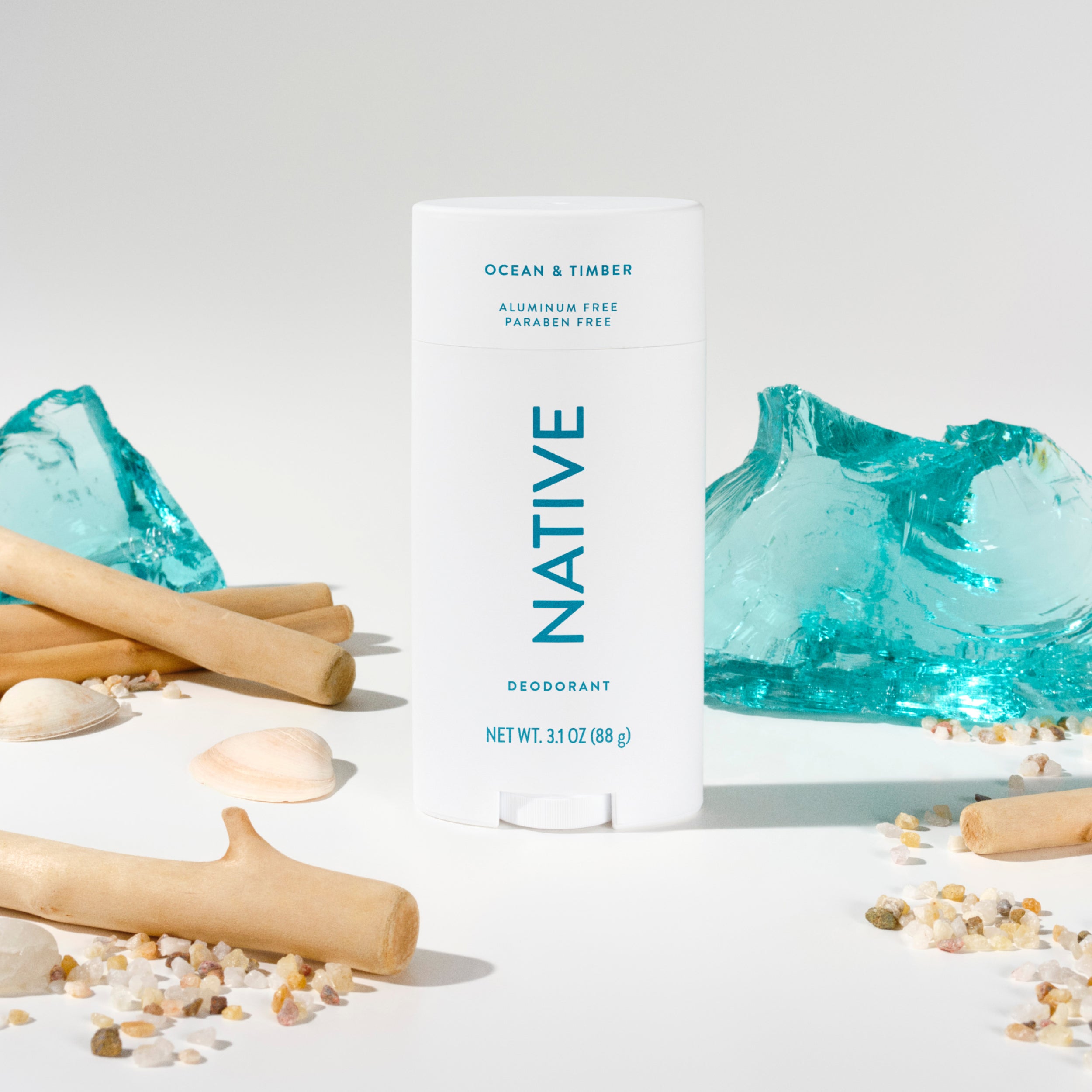 Deodorant Stick - Ocean & Timber / Classic / 3.1oz | Fresh Daily Routine