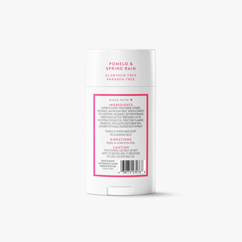 Deodorant Stick - Pomelo & Spring Rain / Classic / 2.65oz | Fresh Daily Routine