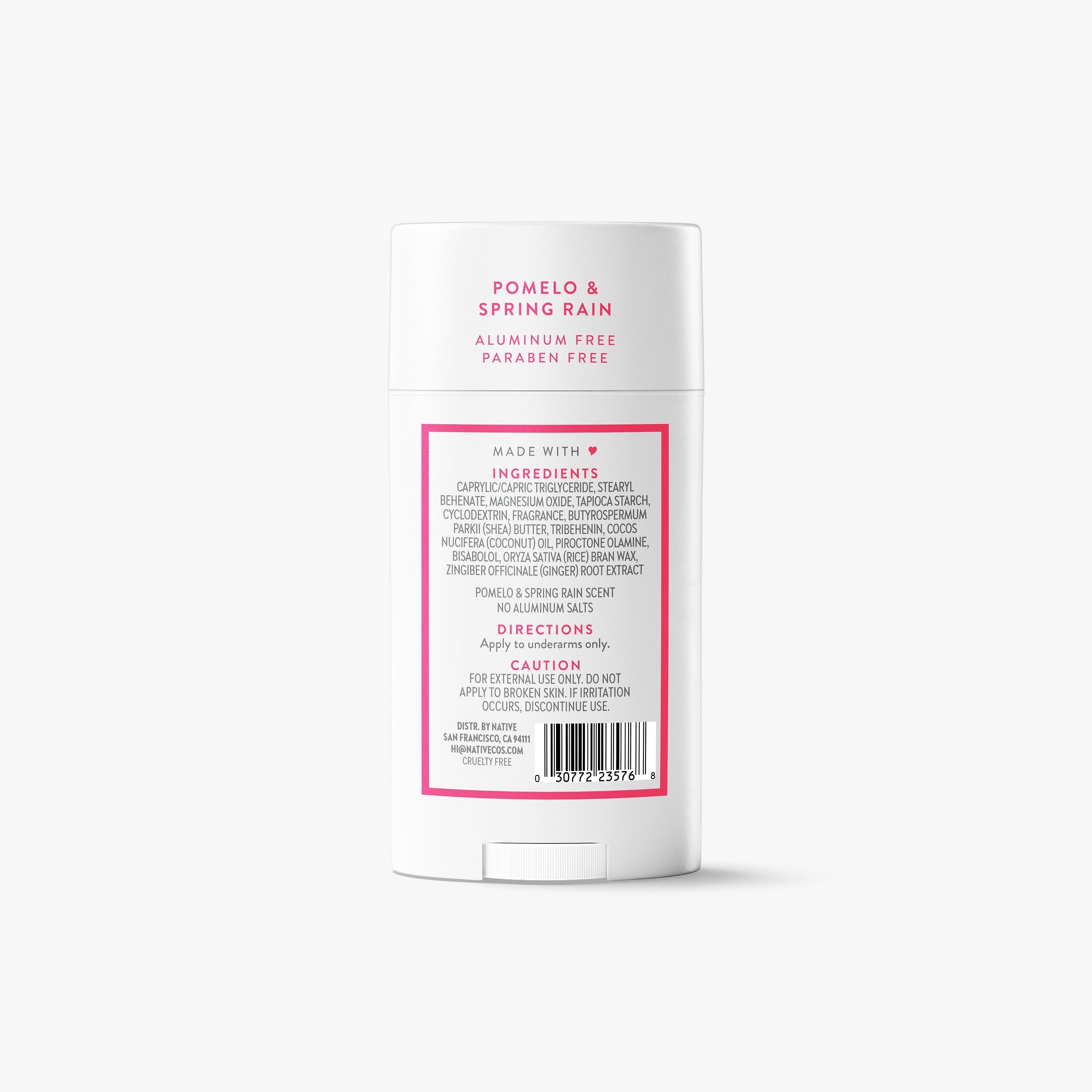 Deodorant Stick - Pomelo & Spring Rain / Classic / 2.65oz | Fresh Daily Routine