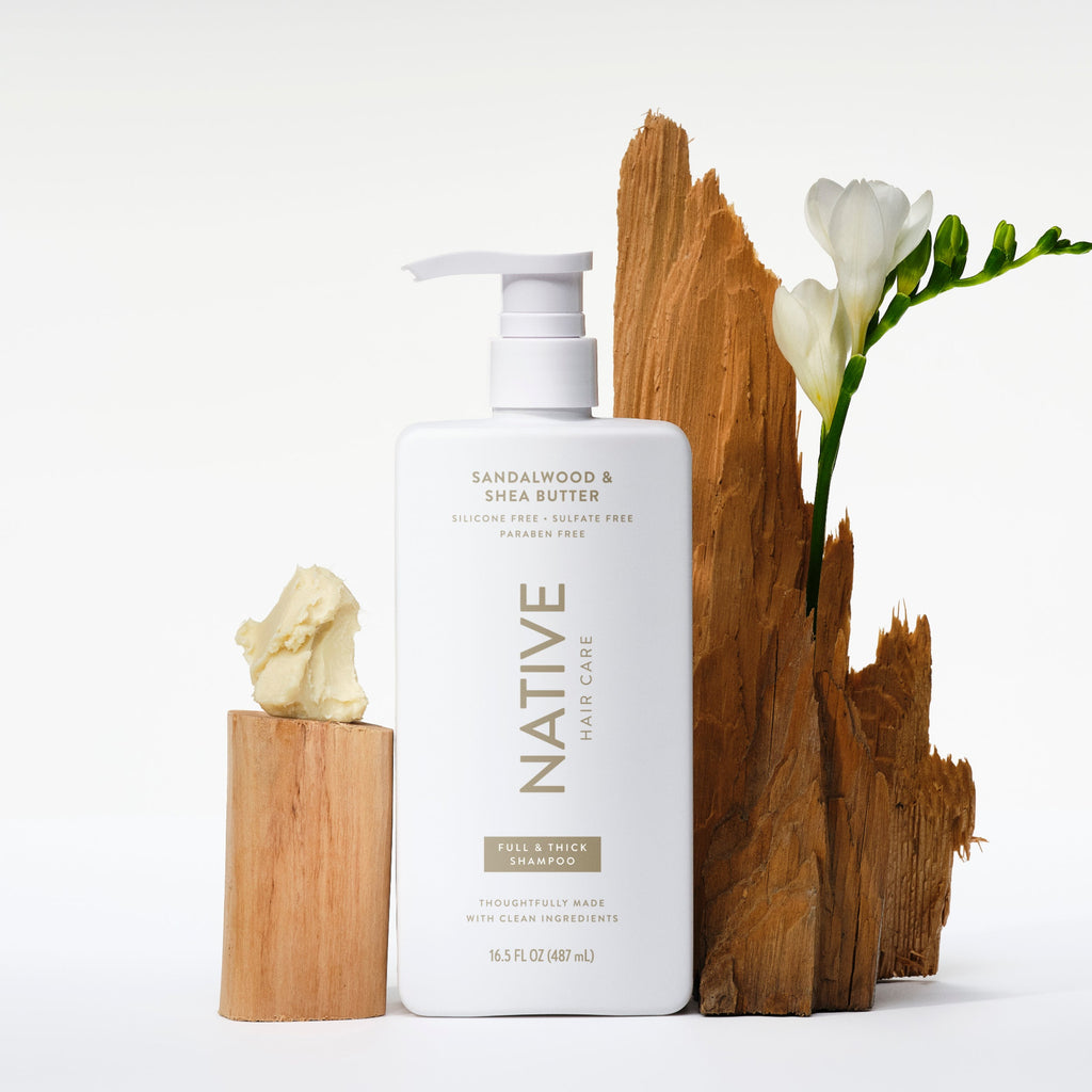 Full & Thick Shampoo - Sandalwood & Shea Butter / Classic / 16.5oz | Fresh Daily Routine