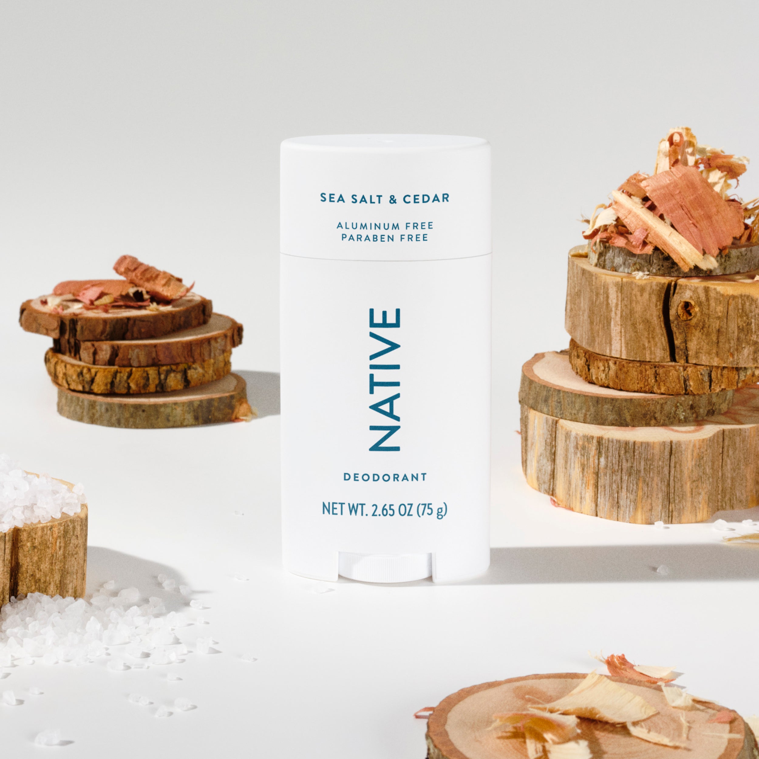 Deodorant Stick - Sea Salt & Cedar / Classic / 2.65oz | Fresh Daily Routine