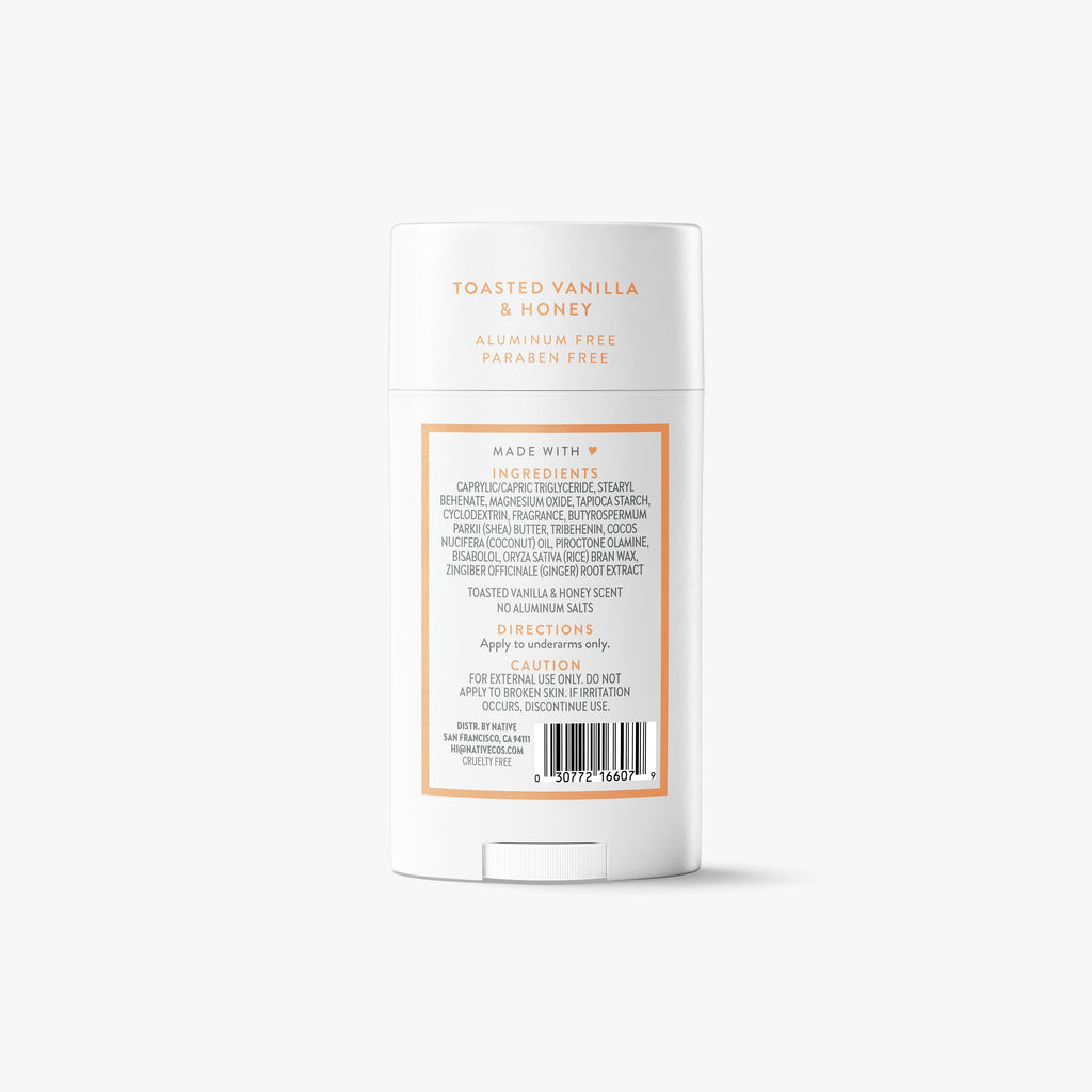 Deodorant Stick - Toasted Vanilla & Honey / Classic / 2.65oz | Fresh Daily Routine