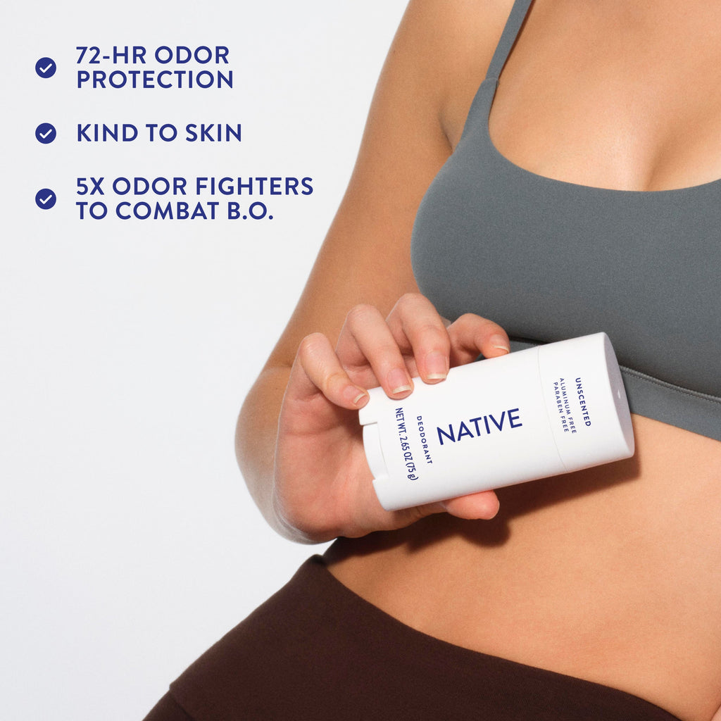 Deodorant Stick - Unscented / Classic / 2.65oz | Fresh Daily Routine