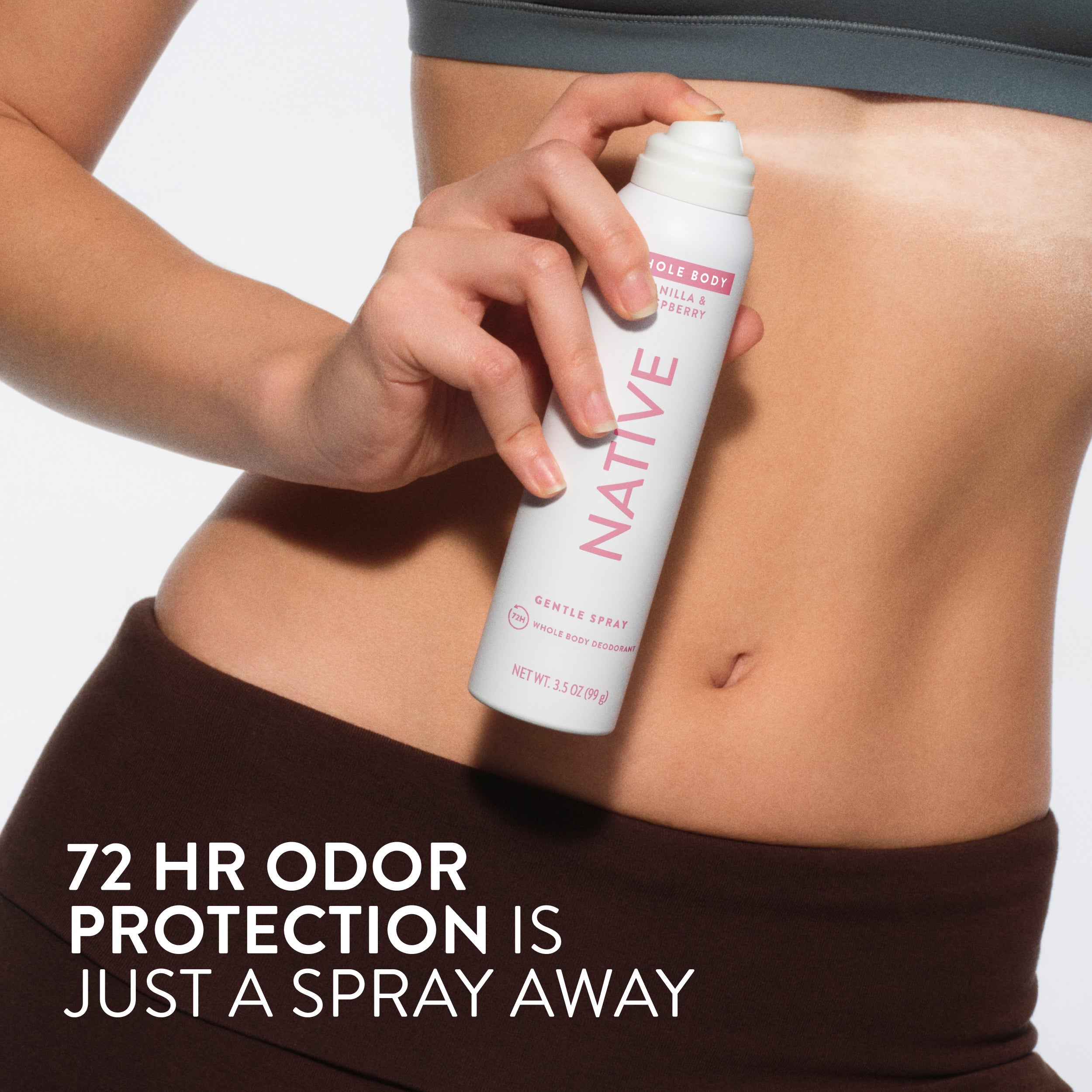 Whole Body Deodorant Spray - Vanilla & Raspberry / Classic / 3.5oz | Fresh Daily Routine