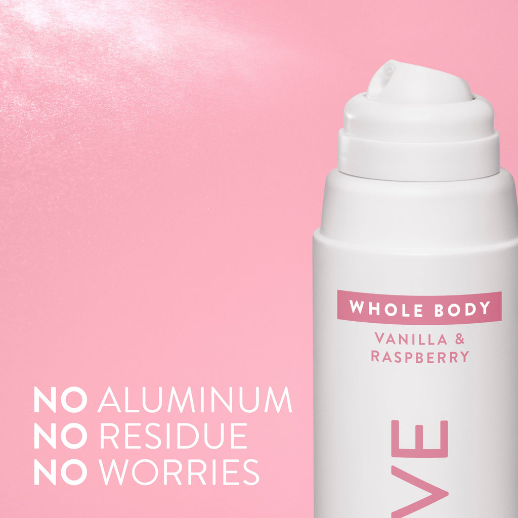 Whole Body Deodorant Spray - Vanilla & Raspberry / Classic / 3.5oz | Fresh Daily Routine
